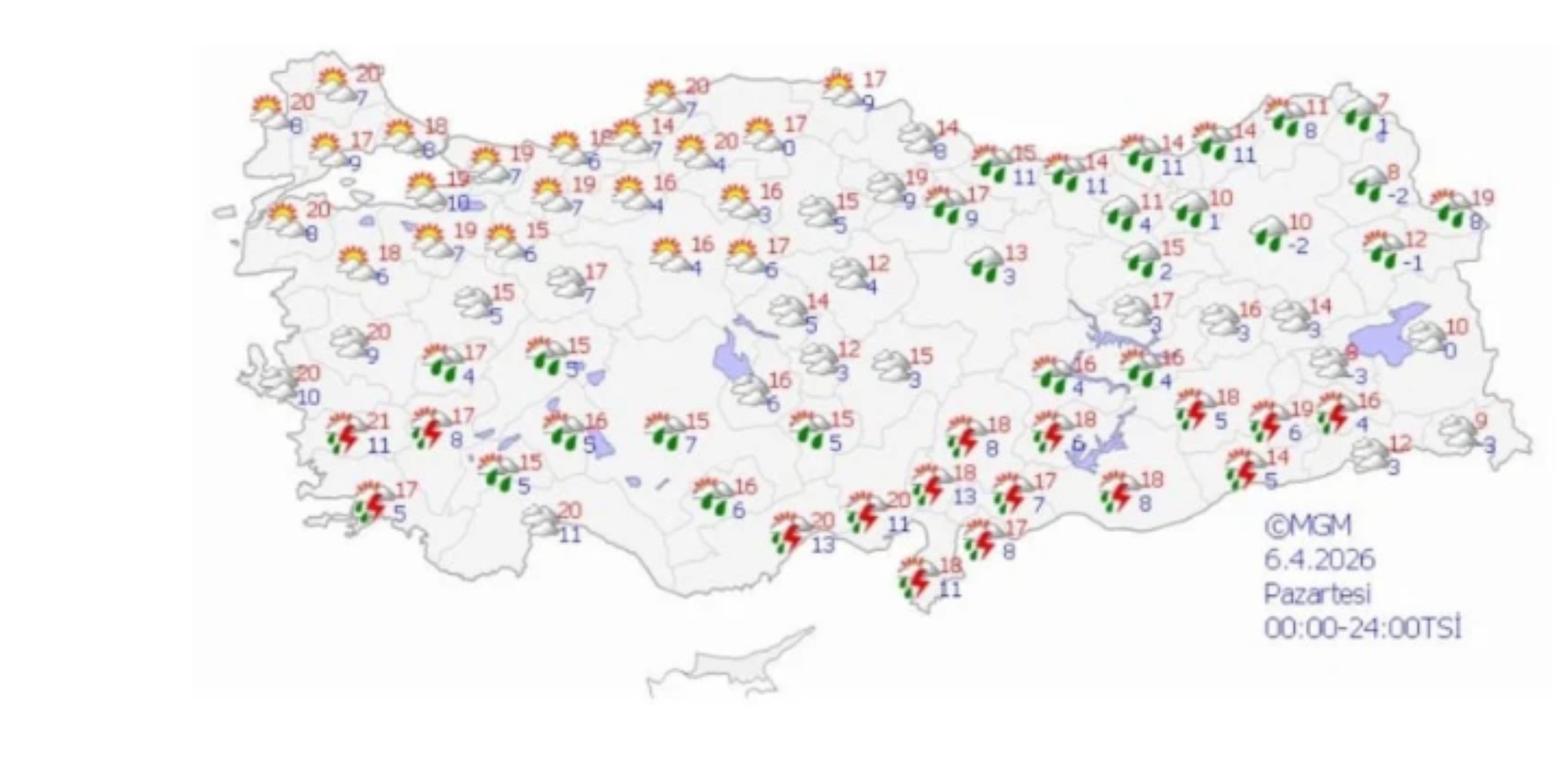 Yurdun büyük bölümünde yağışlı hava etkili olacak: 5 günlük hava tahmini