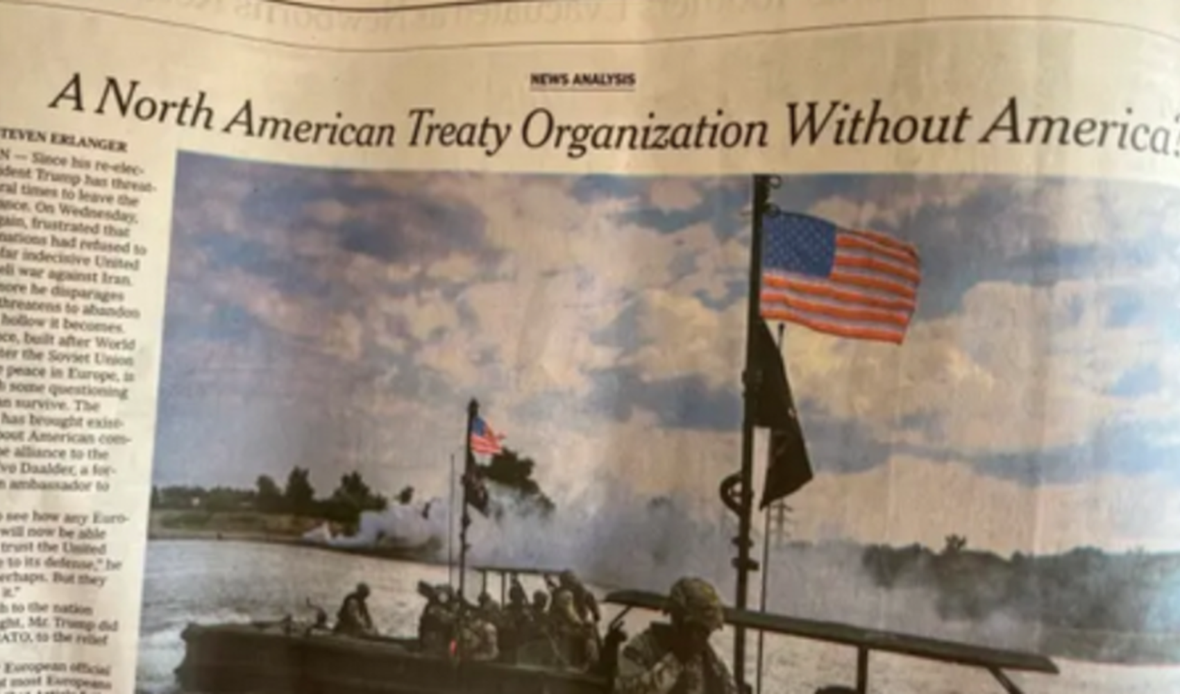 New York Times'ın NATO gafı sosyal medyanın gündeminde