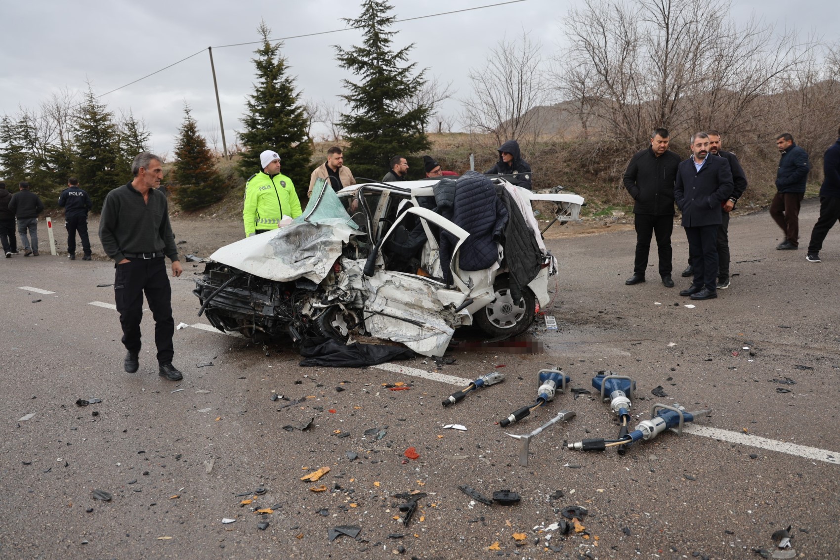 Kazada eşi ve 2 çocuğunu kaybeden anneden acı haber