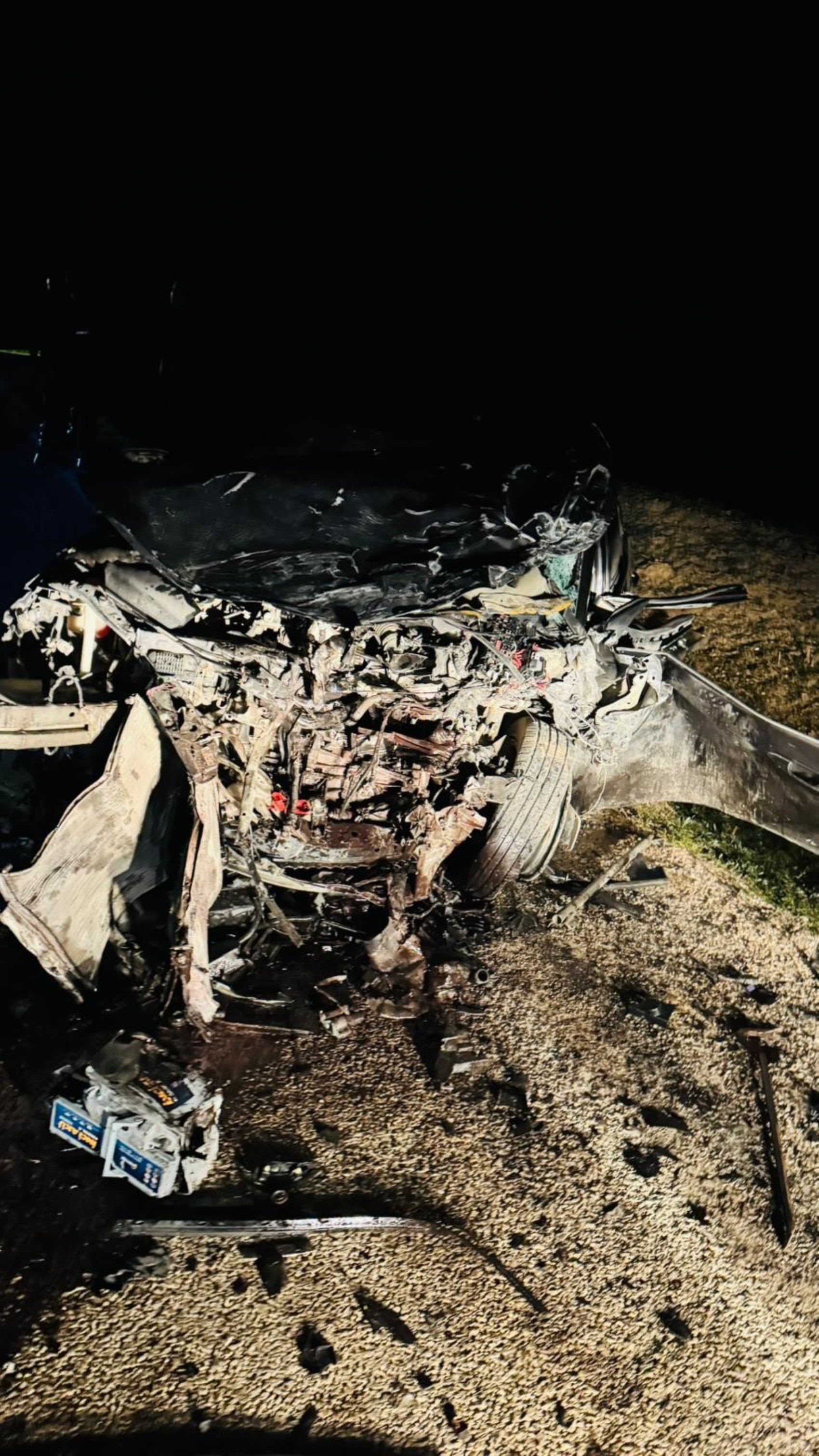 Günyüzü Kaymakamı trafik kazası geçirdi: 1 ölü, 2 yaralı