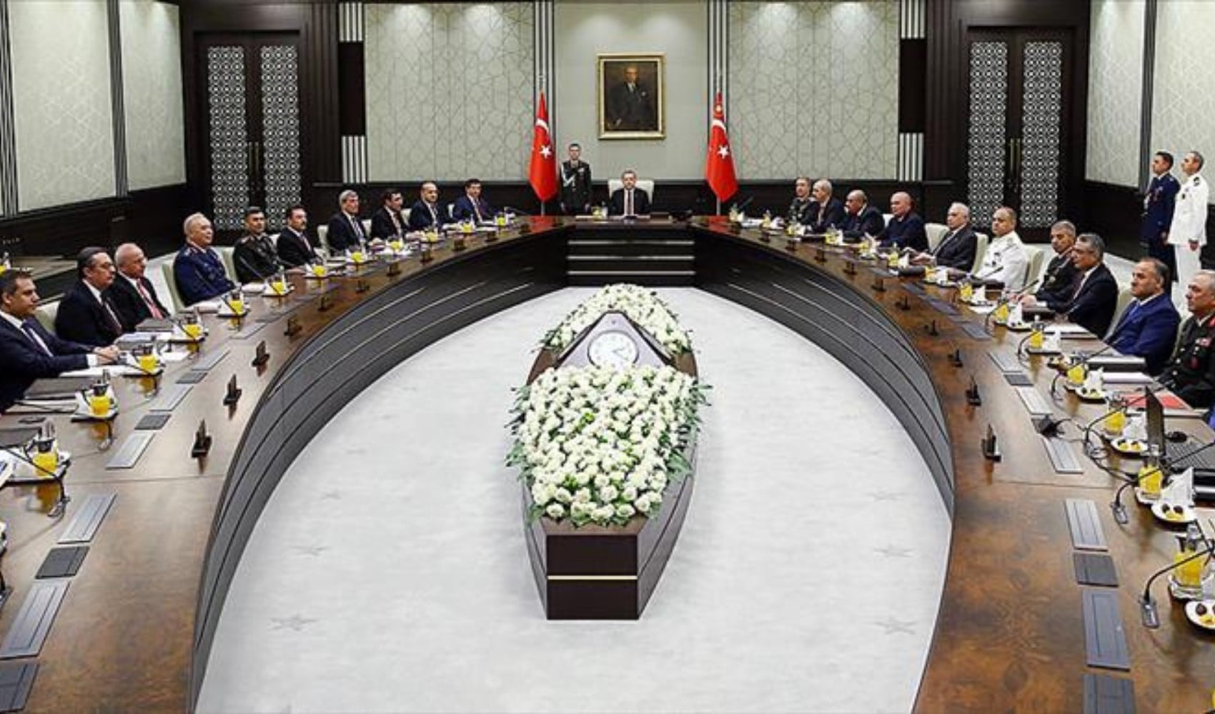 Yazılı açıklamada terörsüz Türkiye ve İsrail vurgusu