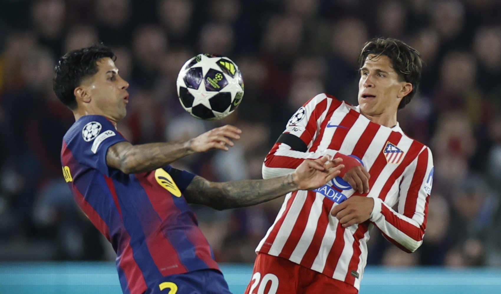 UEFA Şampiyonlar Ligi: Barcelona: 0 - Atletico Madrid: 2