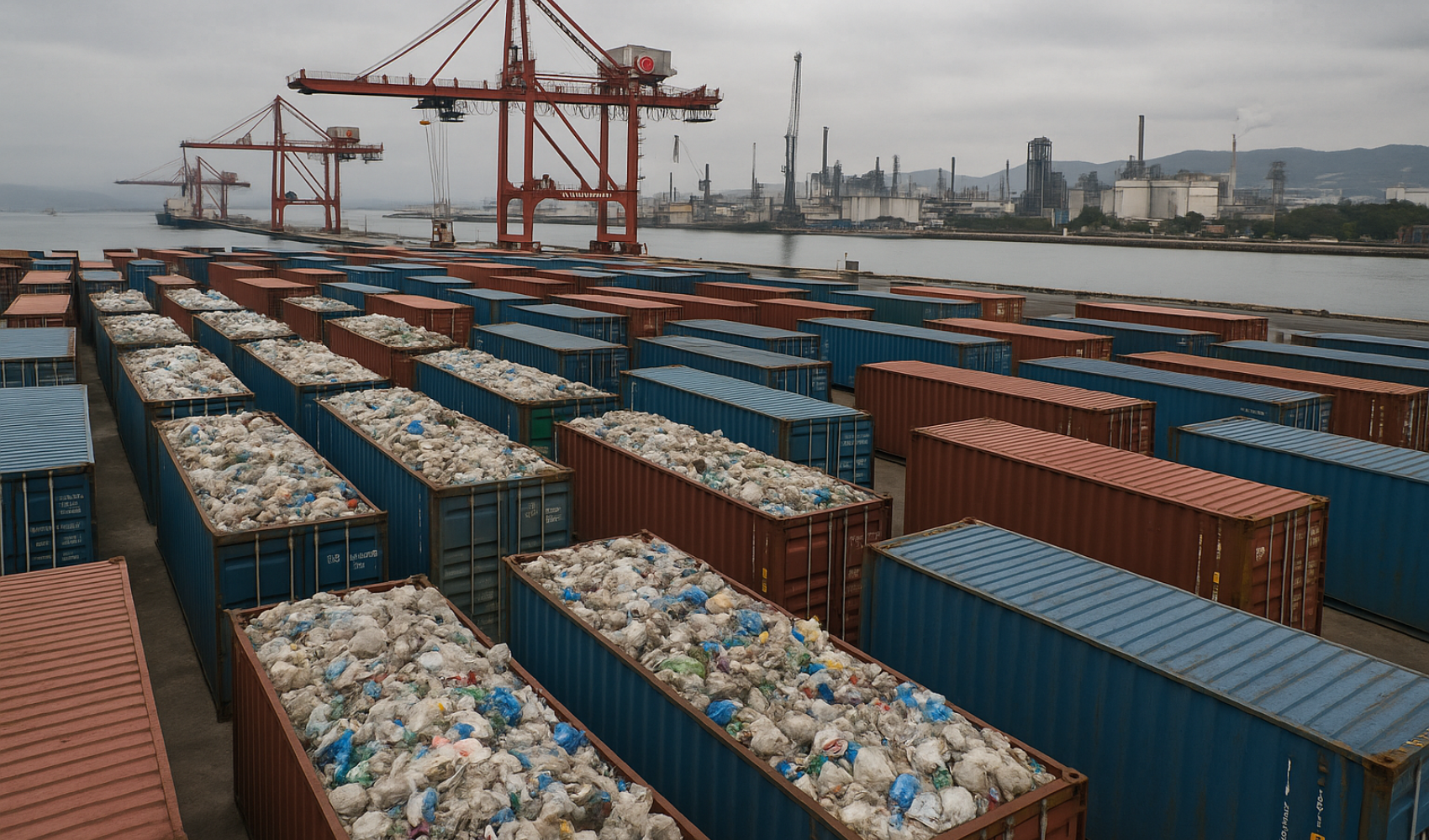 Almanya ve İngiltere'den gelen plastik atıklar Türkiye'yi çöplüğe çevirdi