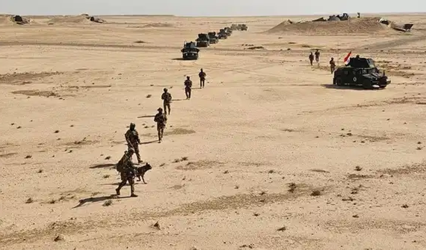 Irak güvenlik güçlerinden geniş kapsamlı operasyon