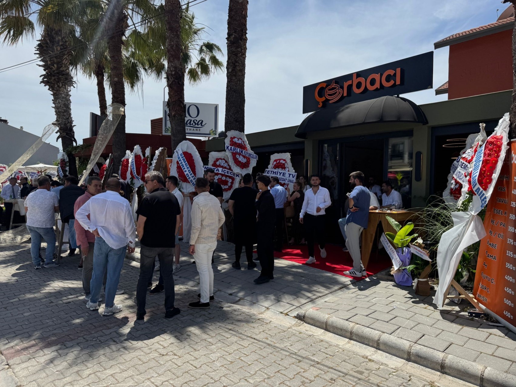 Fethiye'de meyhane açılışını duayla yaptılar: Yeni bir soluk getirecek inşallah
