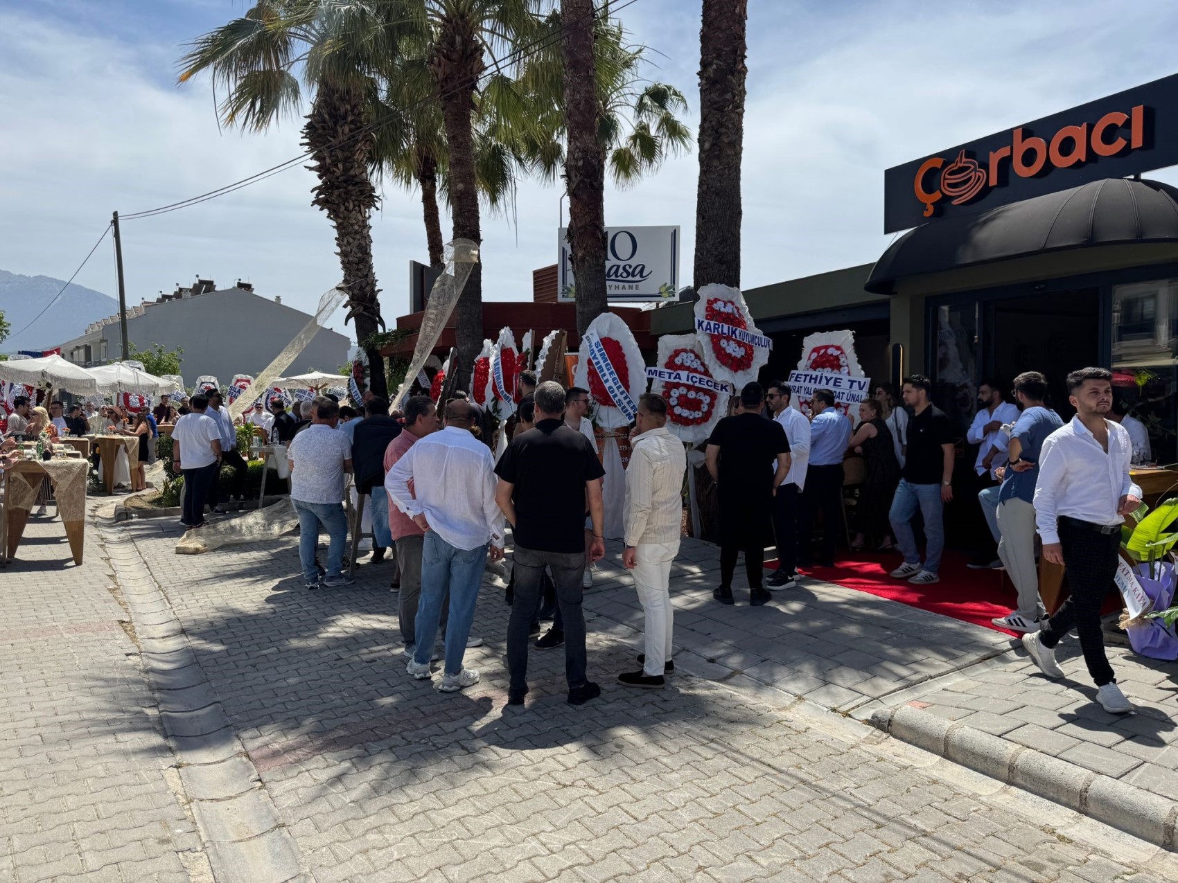 Fethiye'de meyhane açılışını duayla yaptılar: Yeni bir soluk getirecek inşallah