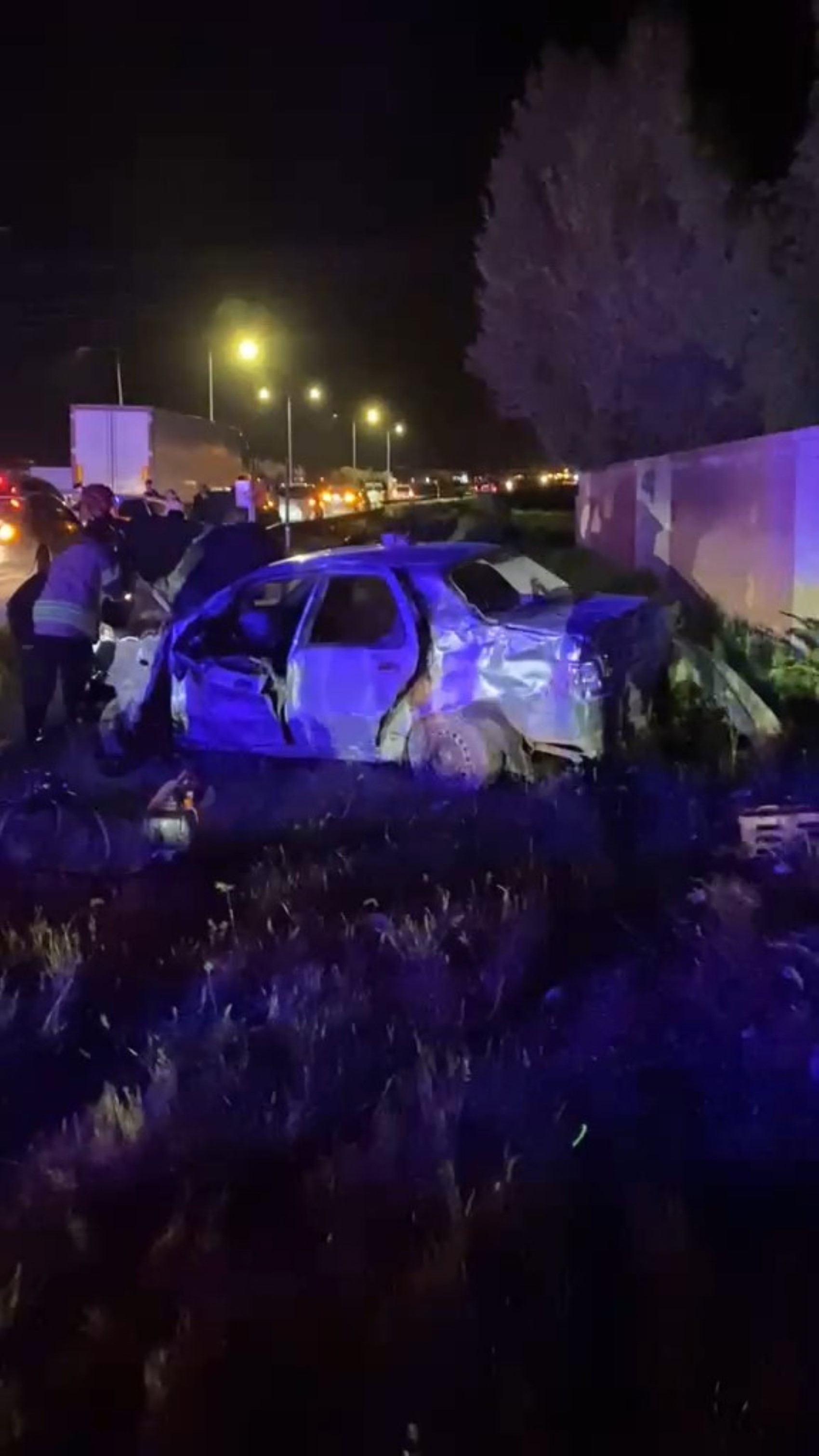 Aynı otomobilde bulunan 4 kız kardeş kaza geçirdi: 1 ölü