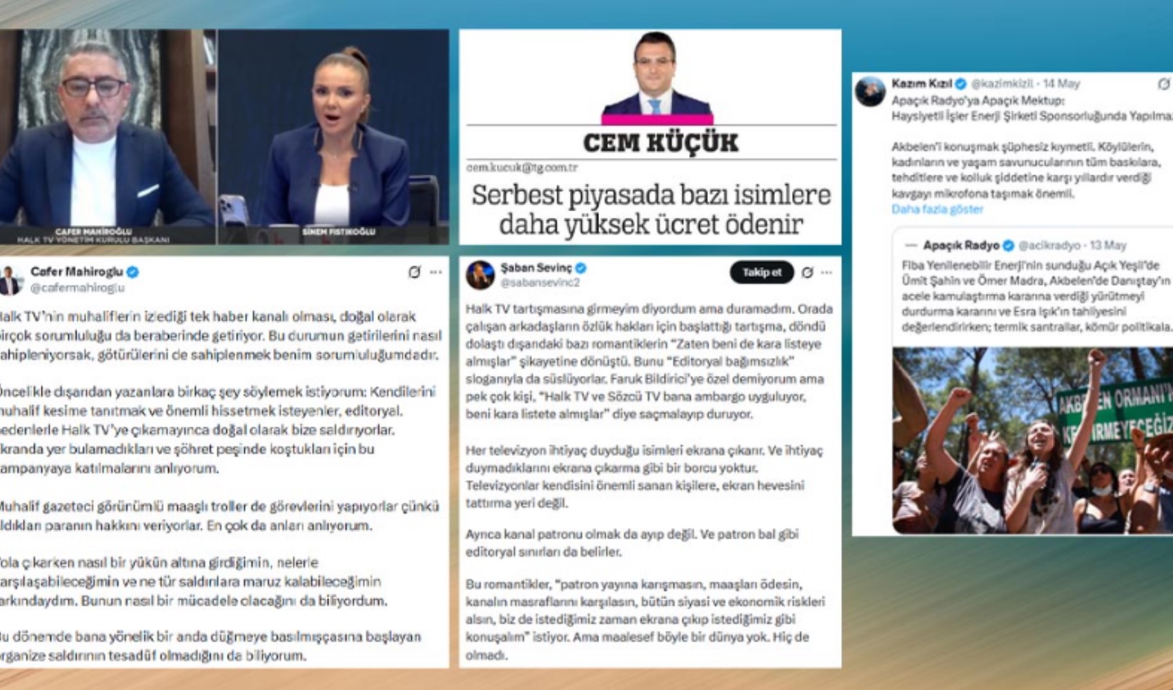 Patronların sınırı ve gazetecilerin özgürlüğü