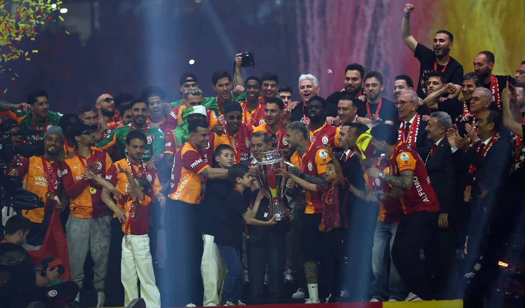 Galatasaray’ın kupa gecesinde dikkat çeken ayrıntı
