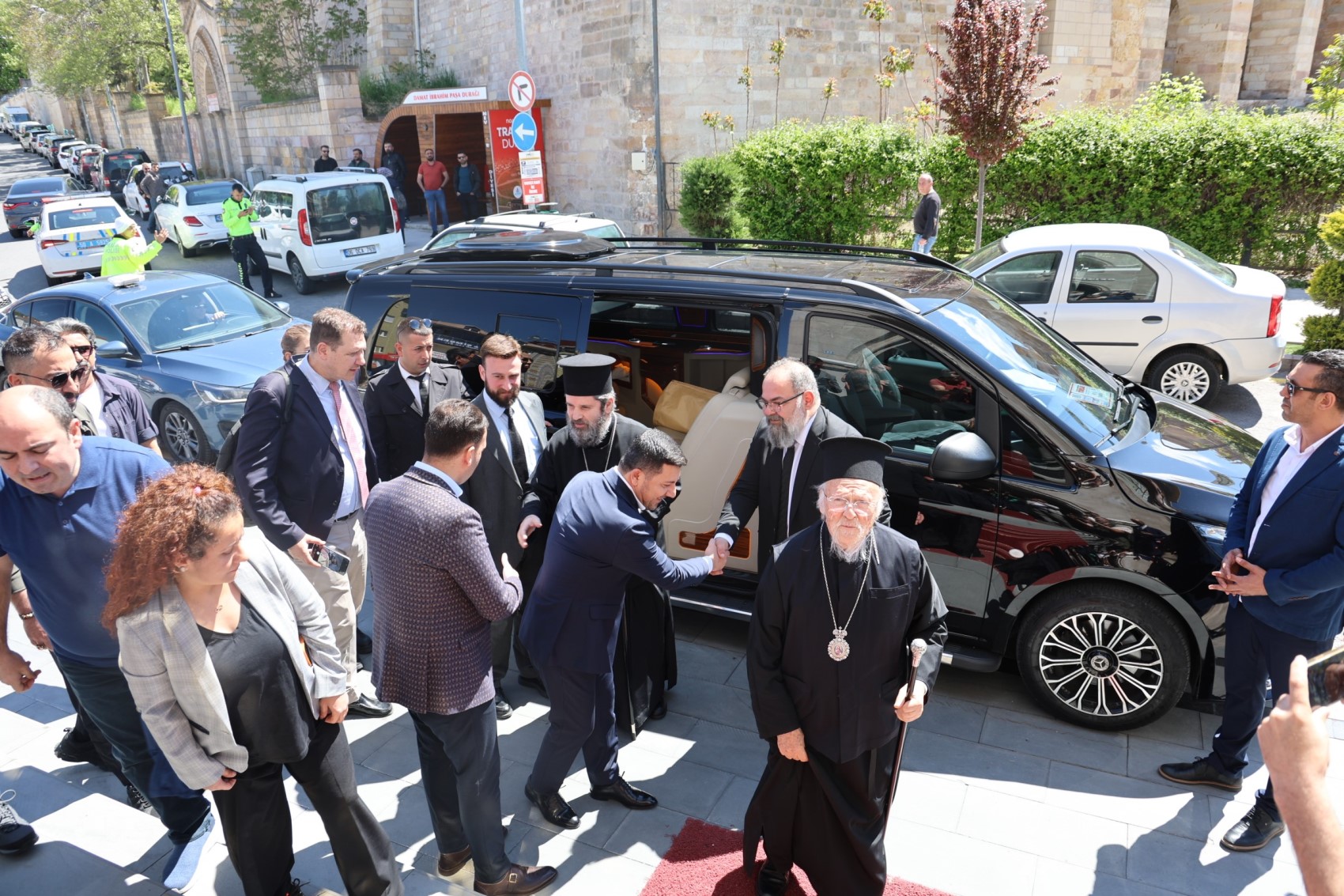 Fener Rum Patriği Bartholomeos Nevşehir'de bir dizi ziyaret gerçekleştirdi: Vali ve Belediye Başkanı ile buluştu
