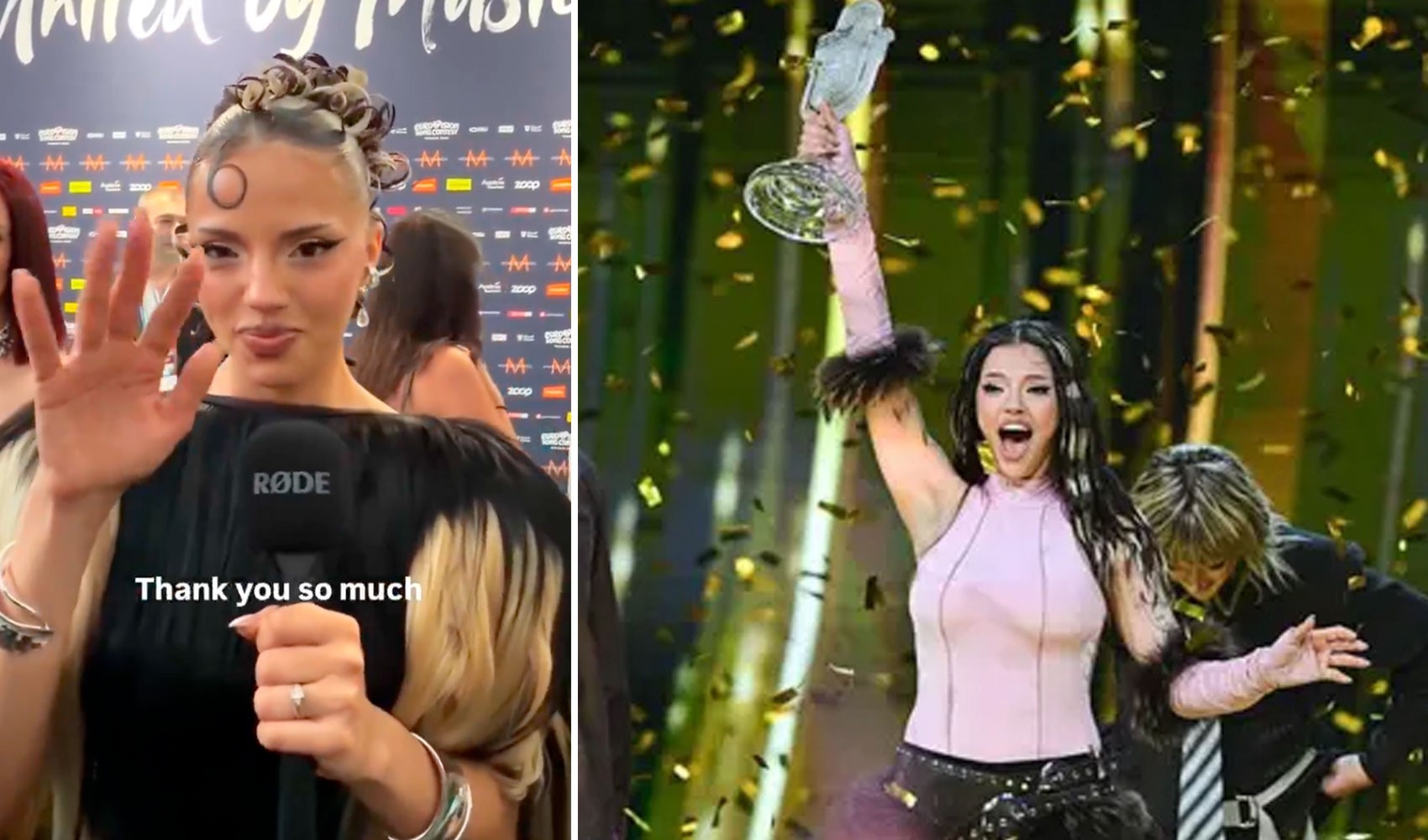 Eurovision şampiyonundan Türkiye'ye mesaj! Eşi Türk çıktı