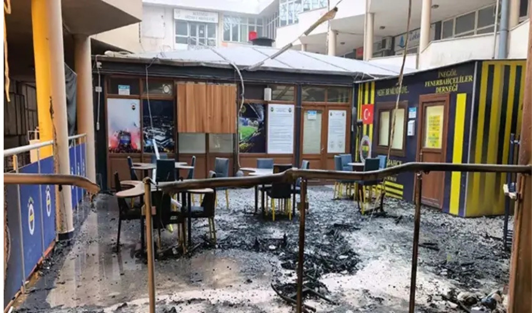 Fenerbahçe Dernek binasını yakan çocukların ifadesi ortaya çıktı