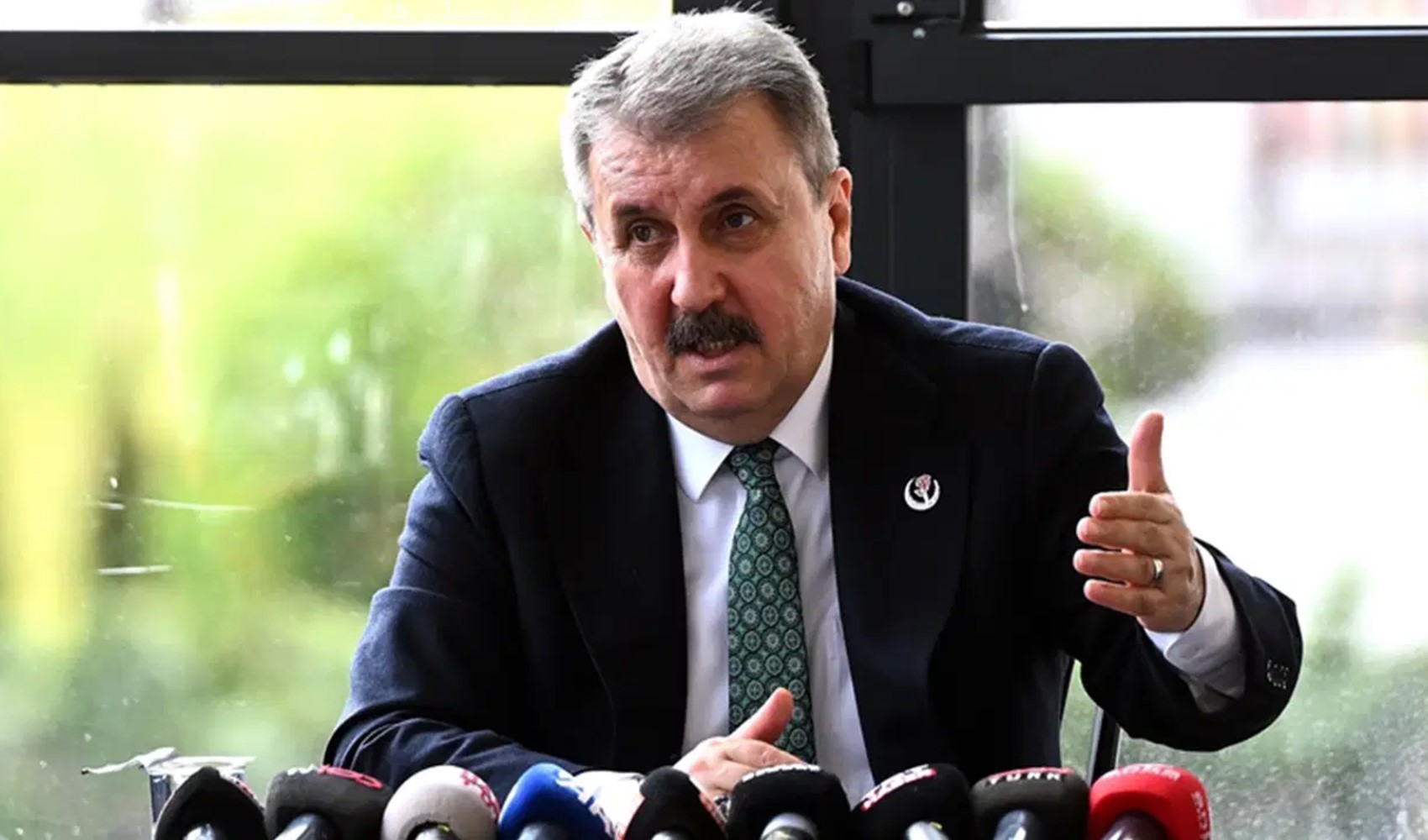 BBP Genel Başkanı Destici: Terör örgütü ve onun uzantılarına, elebaşlarına güvenmiyoruz