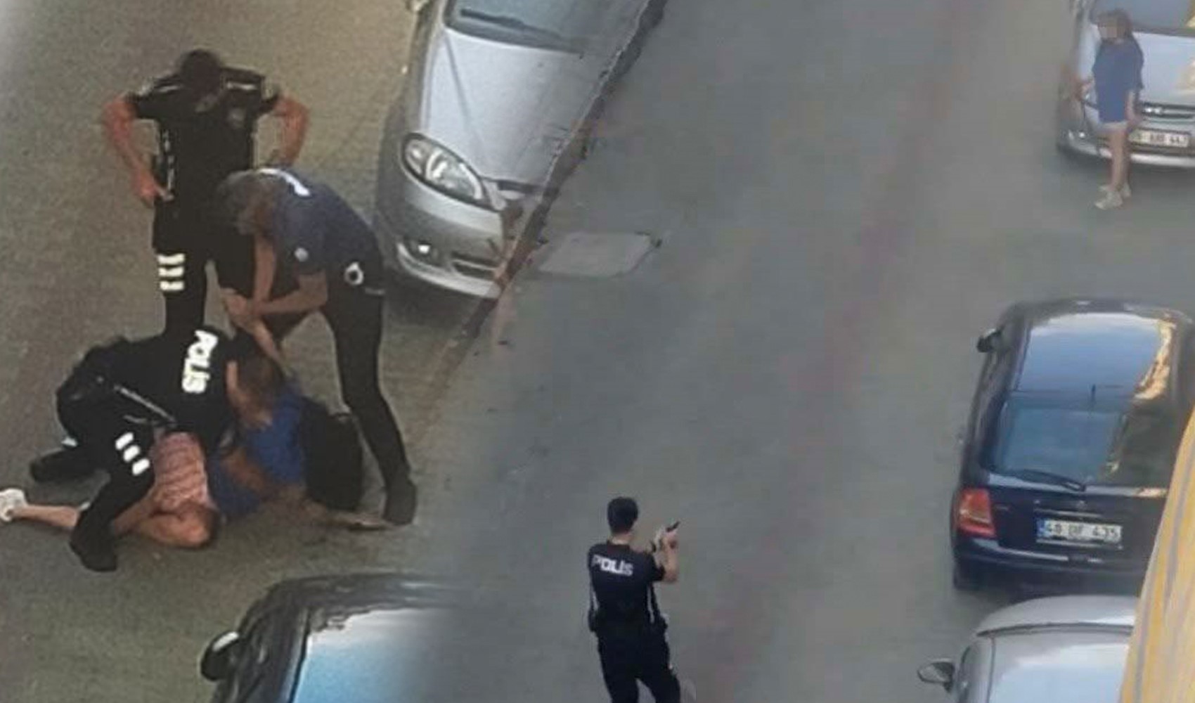 Aydın'da samuray kılıcıyla sokağa çıkan genç kıza polis müdahalesi