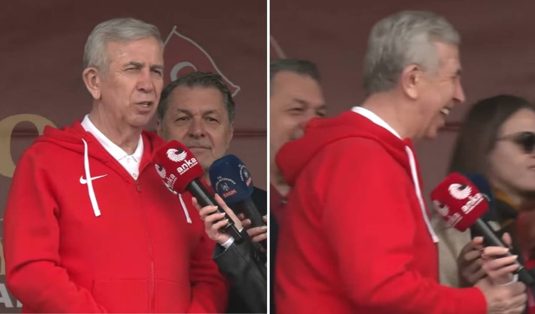 Mansur Yavaş ve muhabir arasında dikkat çeken diyalog