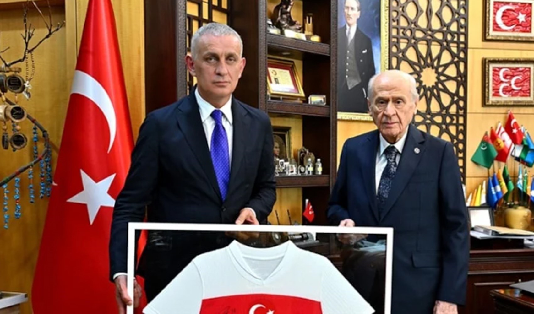 MHP Genel Başkanı Bahçeli'den Hacıosmanoğlu'na 'ligi tescil etme' mesajı