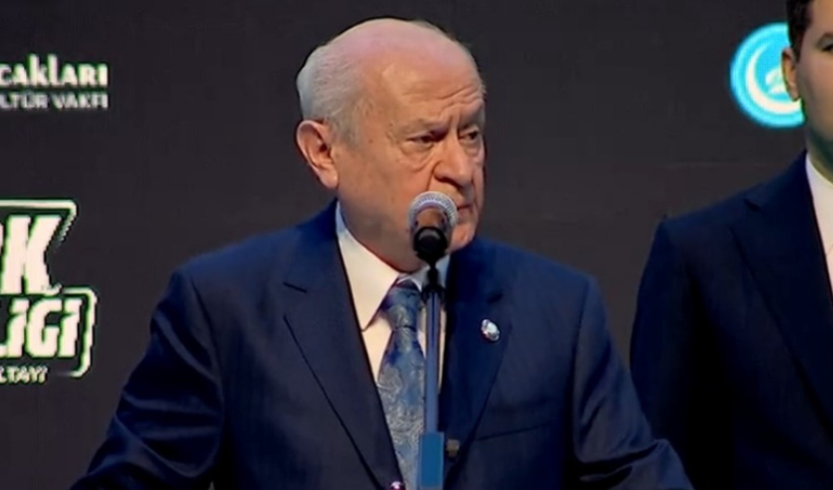 MHP lideri Bahçeli Türk Gençliği Büyük Kurultayı'nda konuştu
