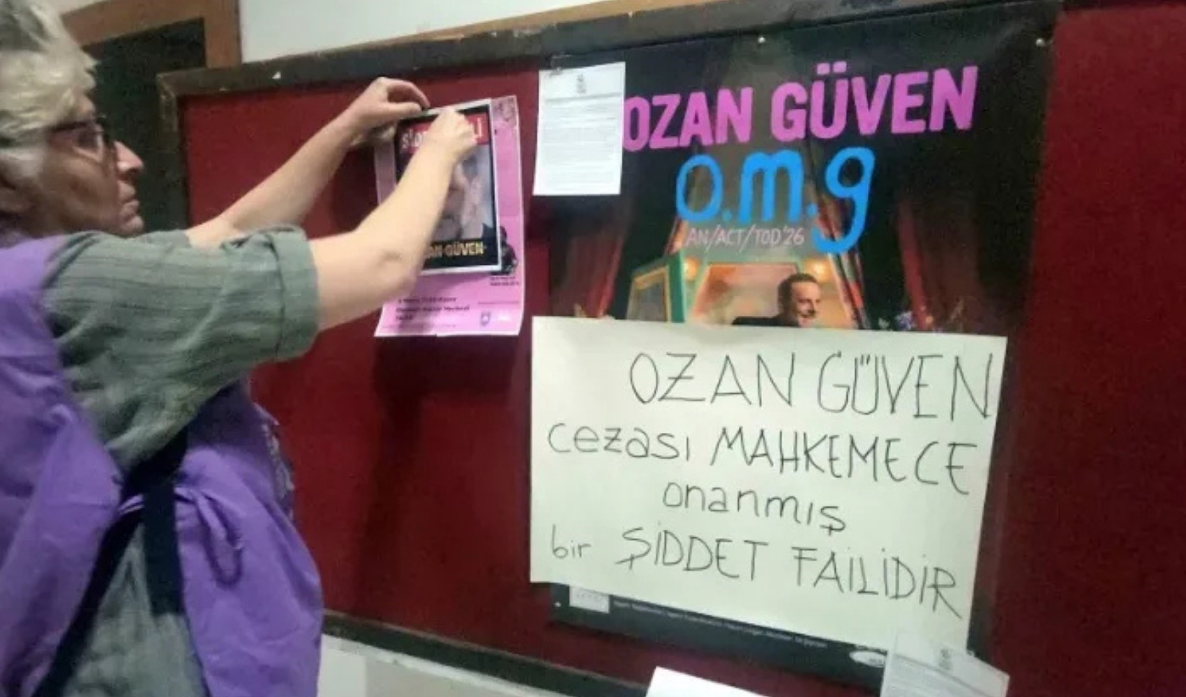 Ozan Güven'e Bodrum'da protesto