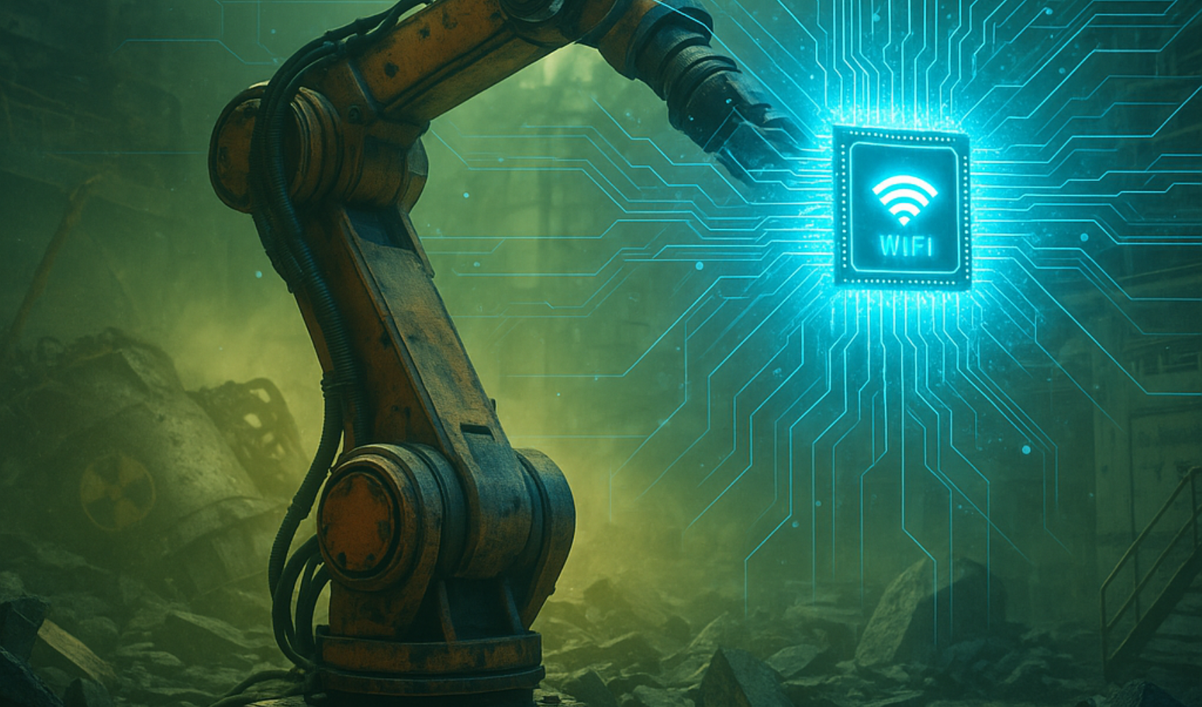 Chip Wi-Fi resistente per robot operanti in aree nucleari sviluppato da ingegneri giapponesi
