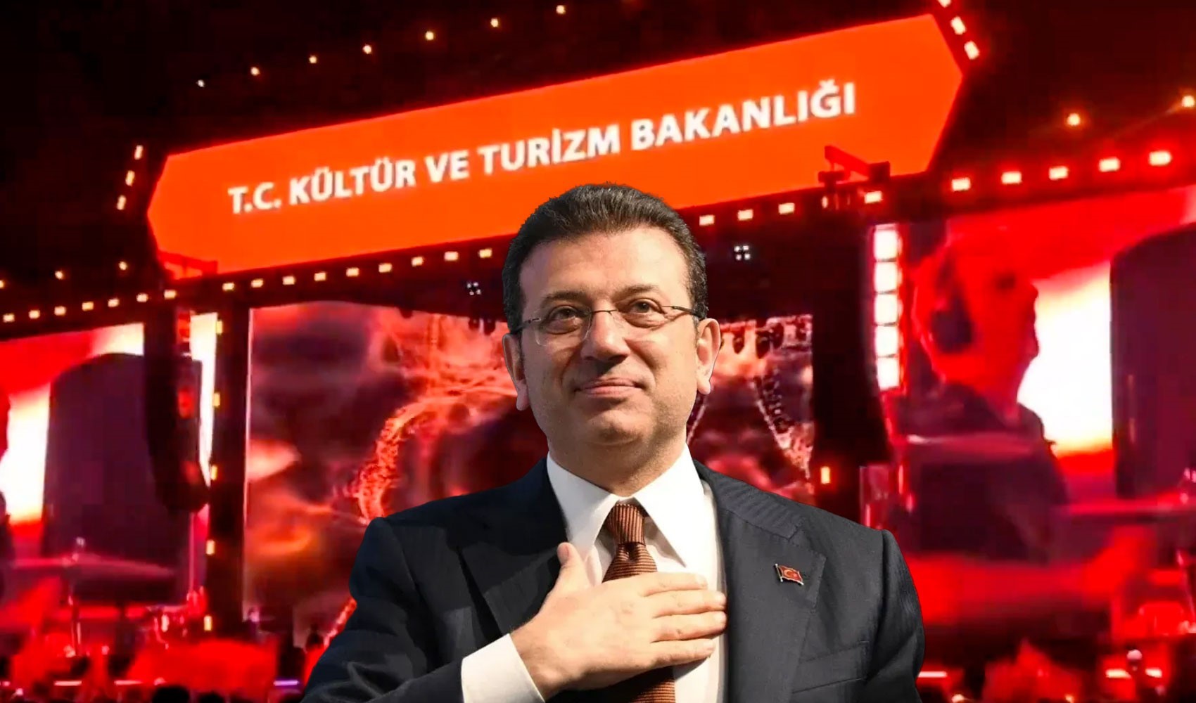 Bakanlığın festivalinde İmamoğlu rüzgarı esti!