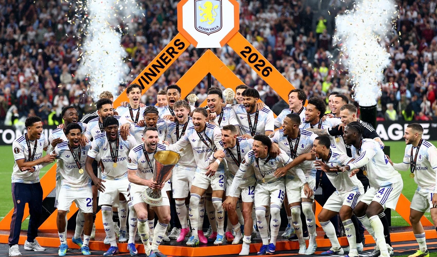 UEFA Avrupa Ligi finalinde Aston Villa şampiyon oldu