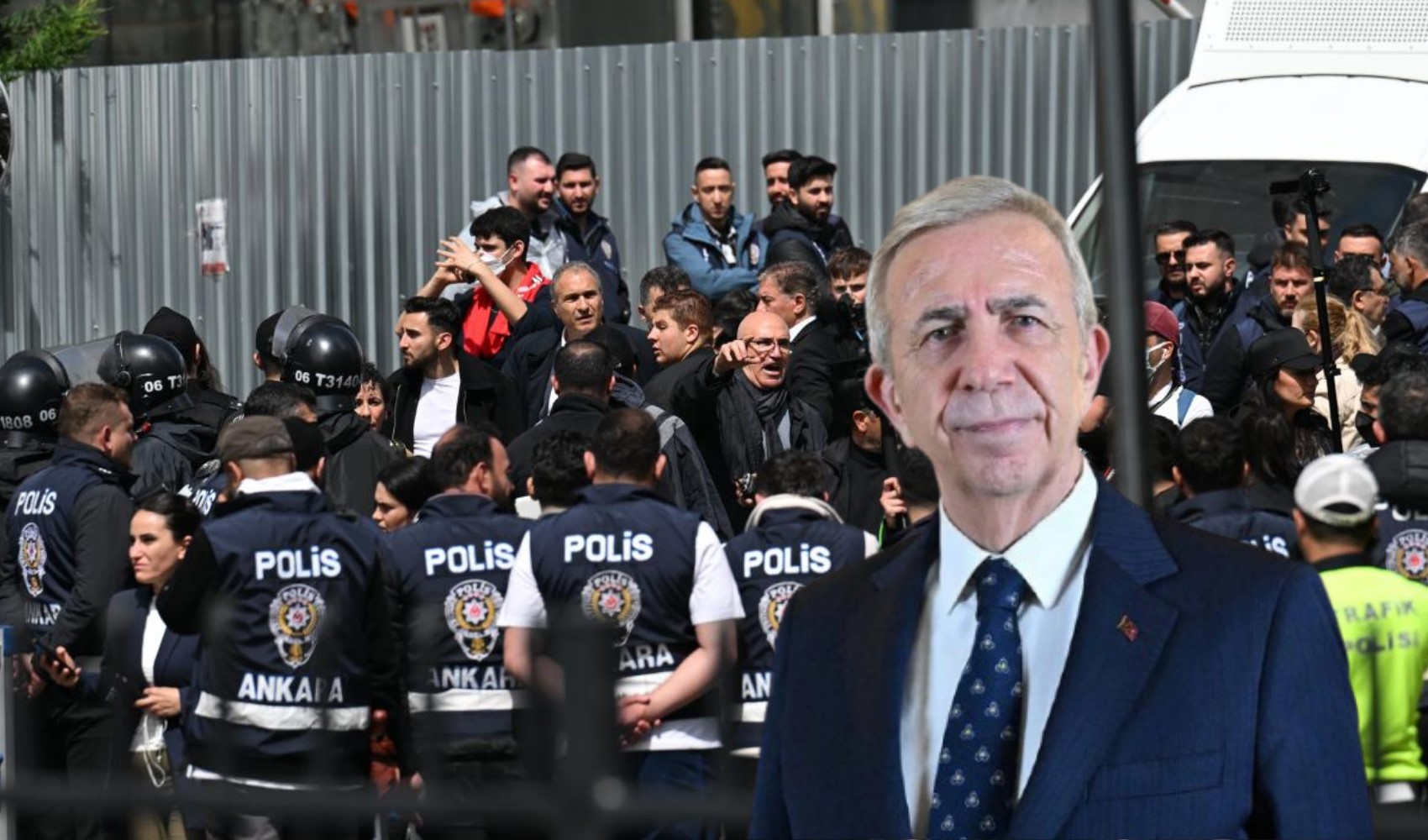 Mansur Yavaş Özgür Özel ile görüştü