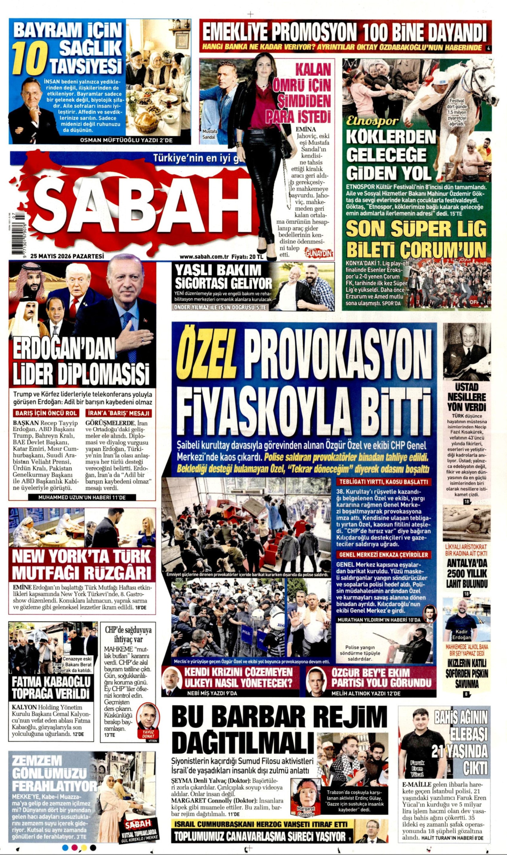 Gazeteler CHP Genel Merkezi'ne yapılan polis müdahalesini nasıl gördü?