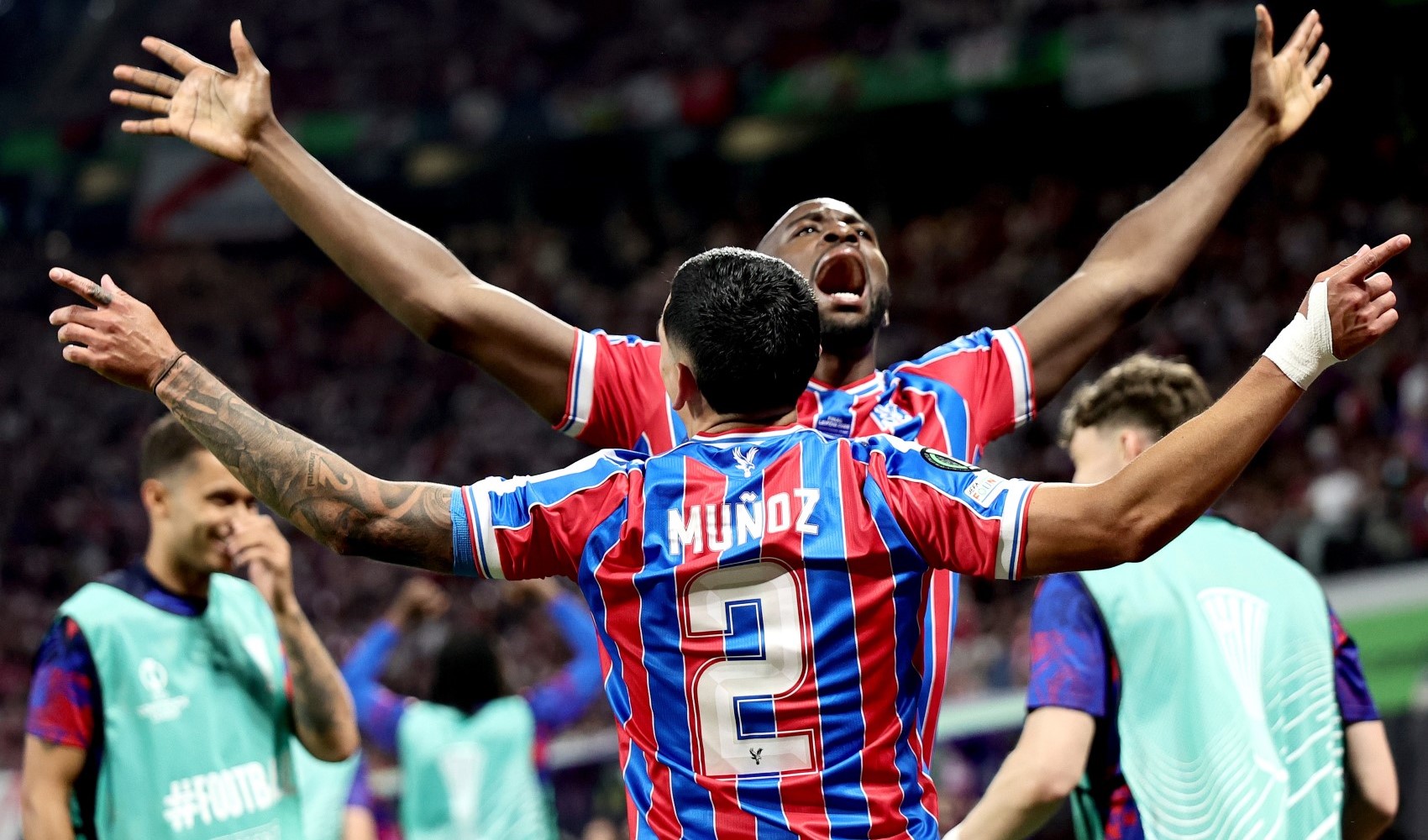 UEFA Konferans Ligi'nde şampiyon Crystal Palace
