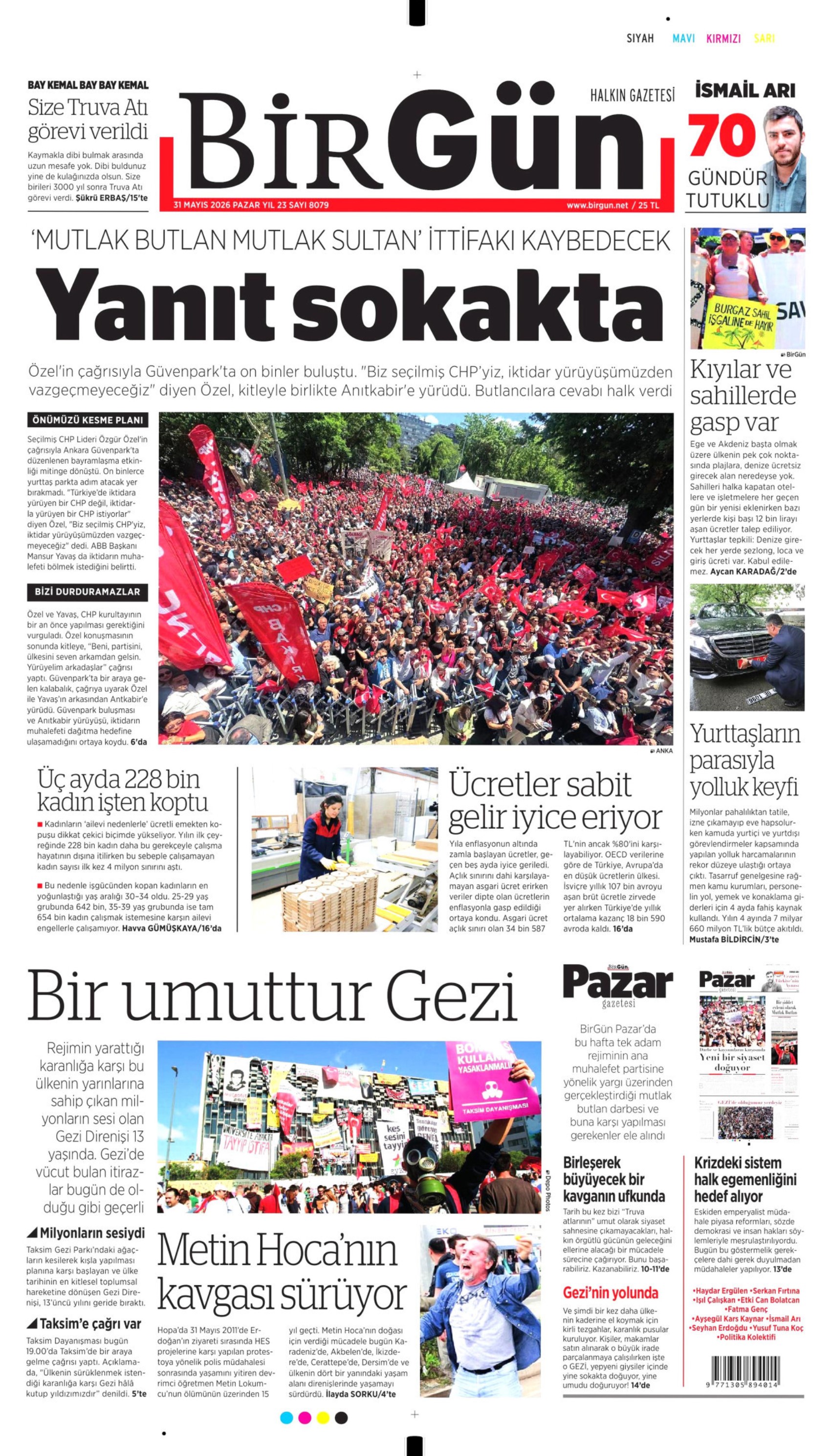 Gazeteler, CHP'nin 2 ayrı mitingini nasıl gördü? Yandaş medyadan daha önce görülmemiş Kılıçdaroğlu manşetleri