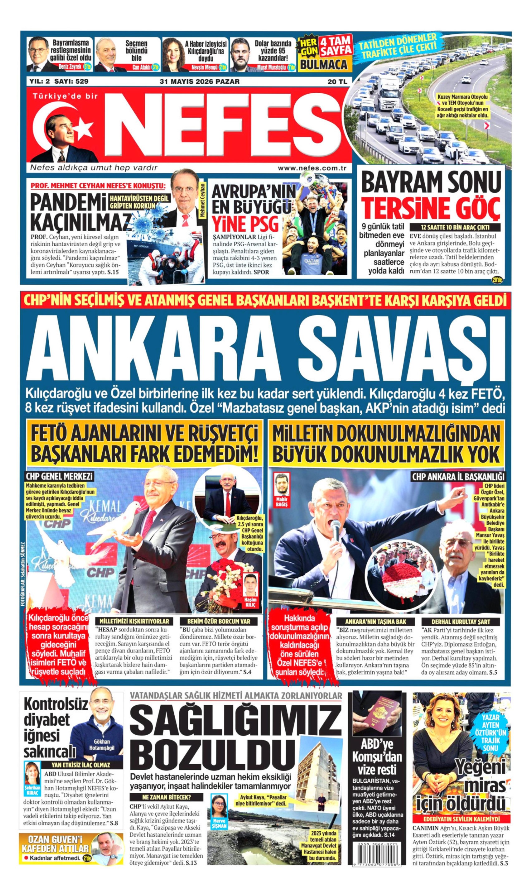 Gazeteler, CHP'nin 2 ayrı mitingini nasıl gördü? Yandaş medyadan daha önce görülmemiş Kılıçdaroğlu manşetleri