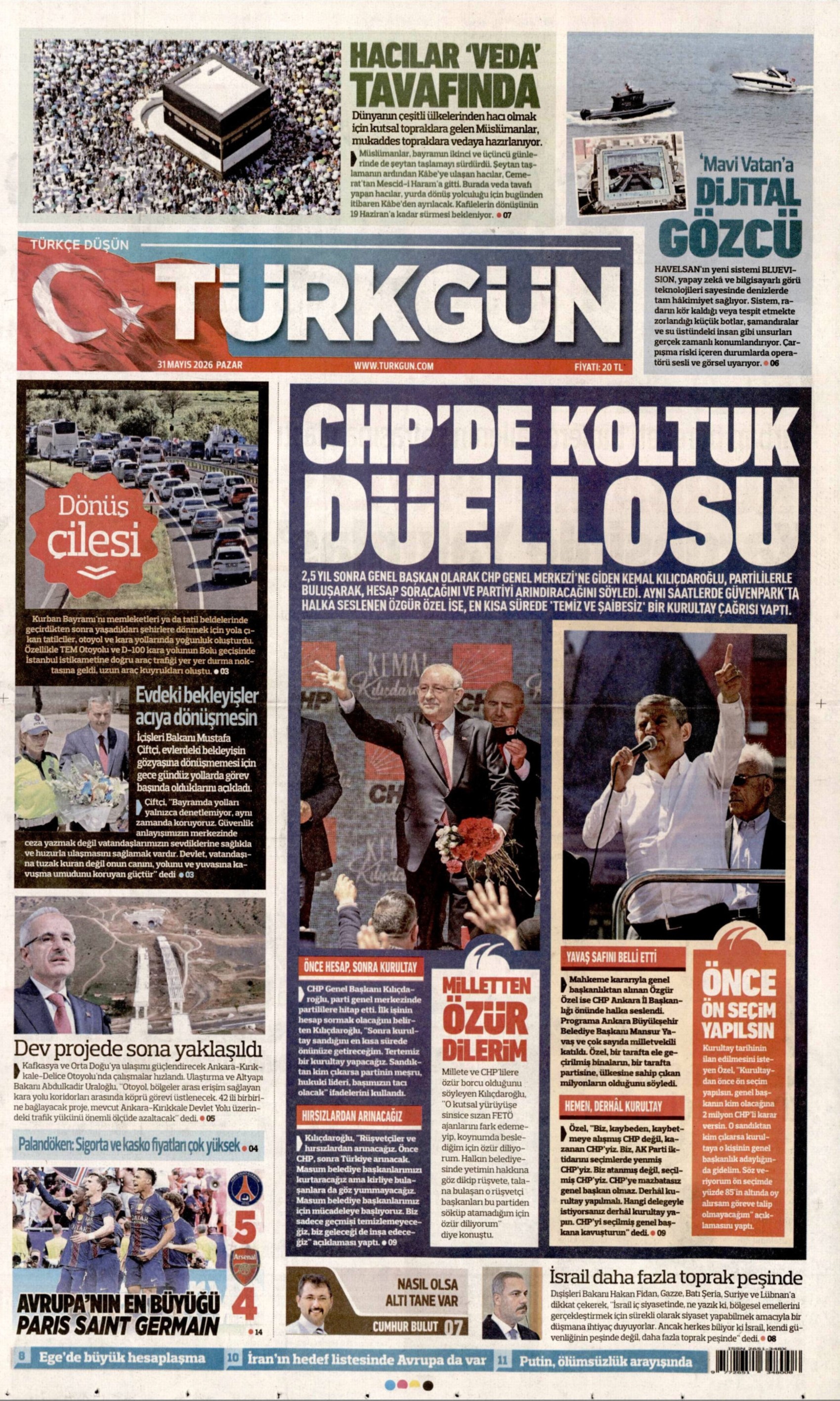 Gazeteler, CHP'nin 2 ayrı mitingini nasıl gördü? Yandaş medyadan daha önce görülmemiş Kılıçdaroğlu manşetleri