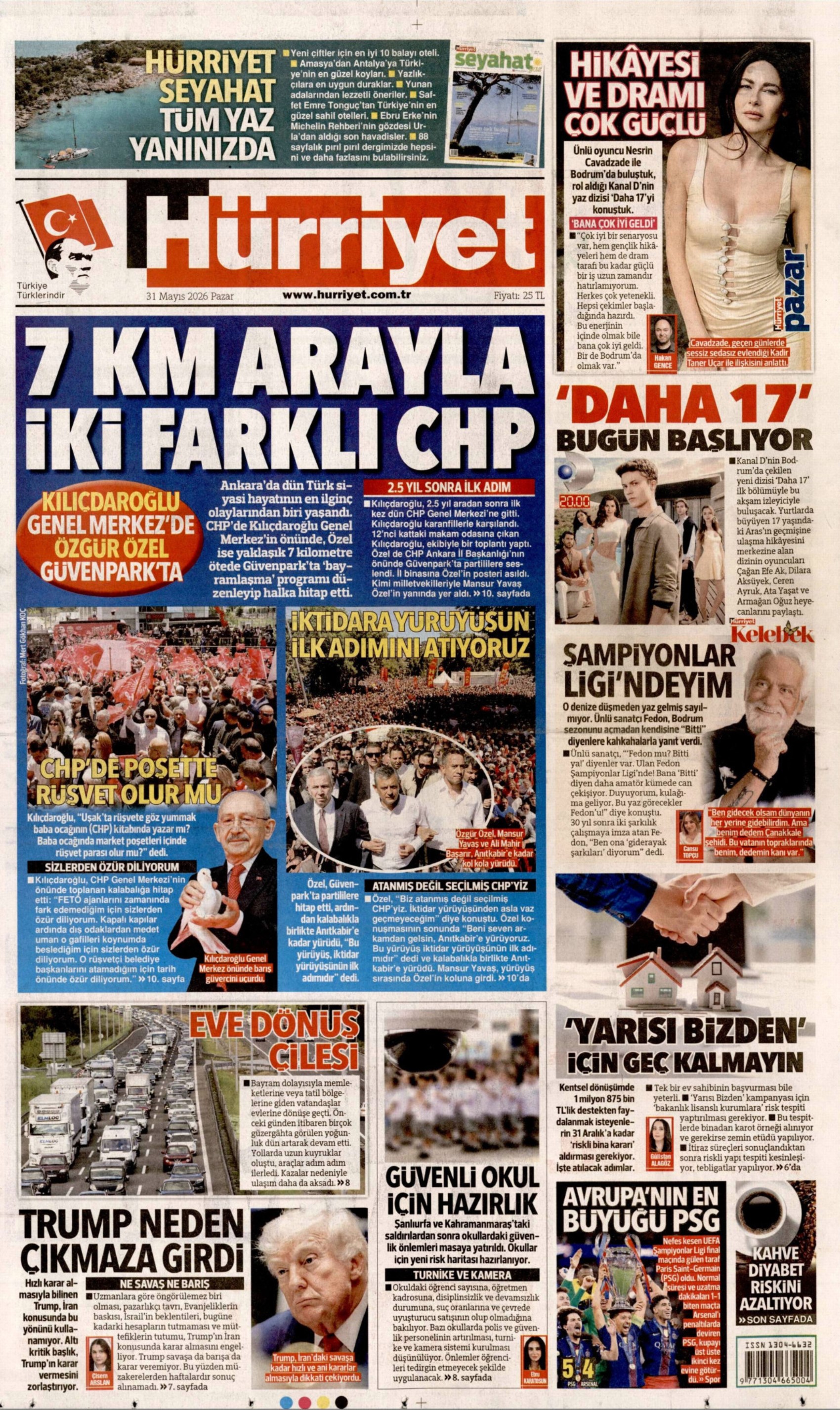 Gazeteler, CHP'nin 2 ayrı mitingini nasıl gördü? Yandaş medyadan daha önce görülmemiş Kılıçdaroğlu manşetleri