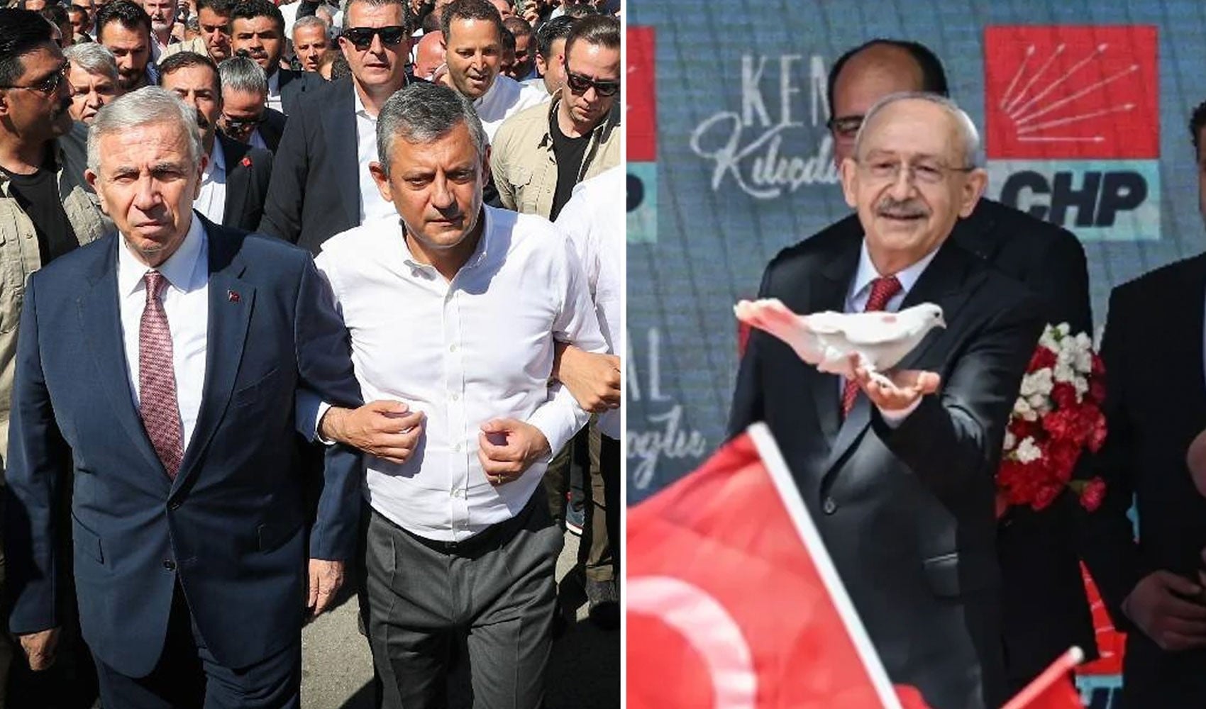 Gazeteler, CHP'nin 2 ayrı mitingini nasıl gördü? Yandaş medyadan daha önce görülmemiş Kılıçdaroğlu manşetleri
