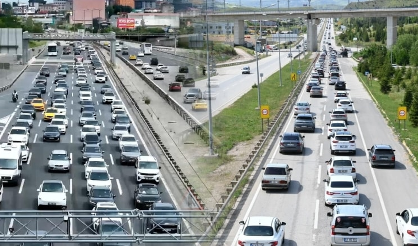 Kurban Bayramı sonrası İstanbul'a dönüşte yoğunluk yaşandı