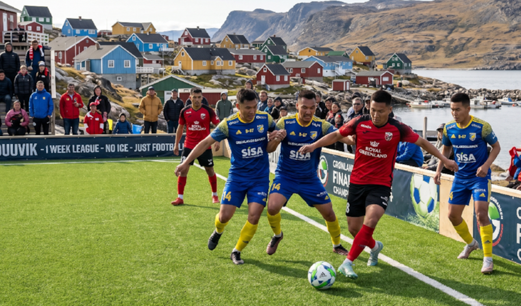 Burada futbol ligleri sadece 1 hafta sürüyor