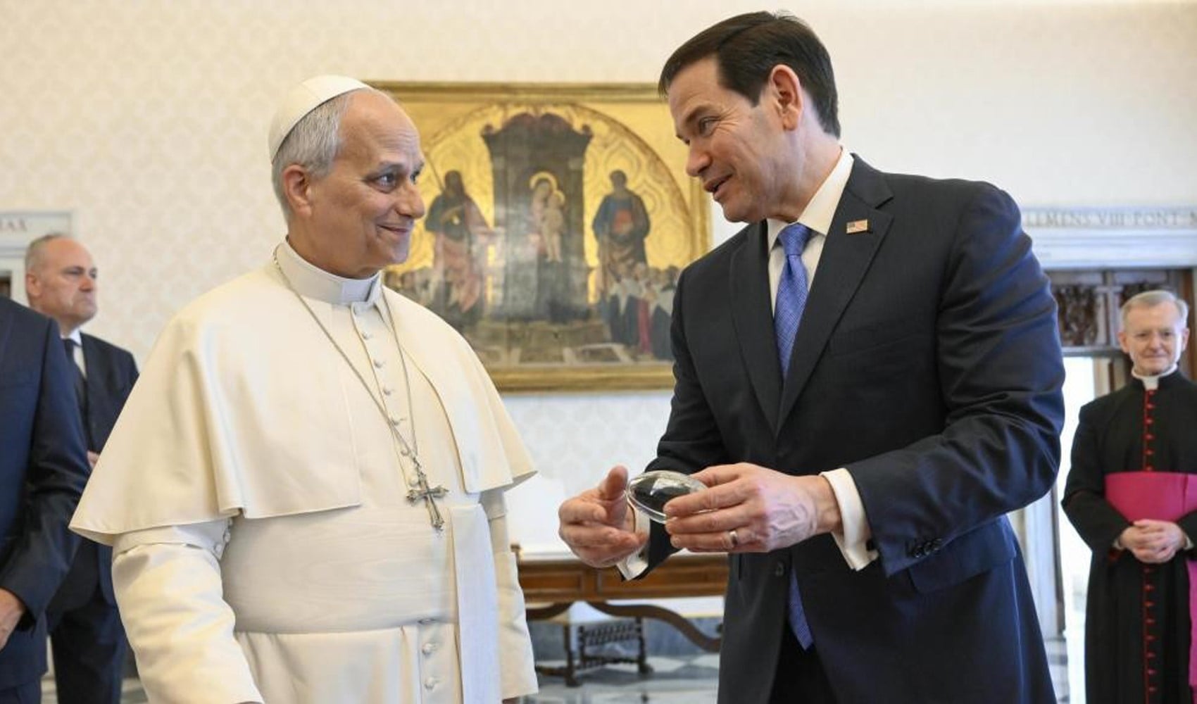 Vatikan: Papa ile Rubio arasındaki görüşme samimi geçti