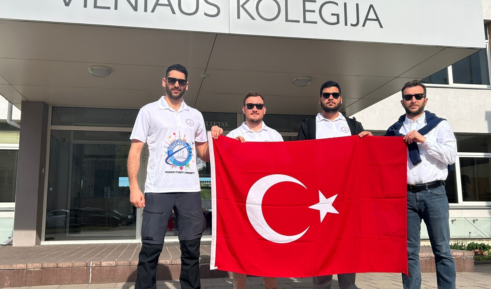 İnşaat mühendisliği öğrencileri Litvanya'da düzenlenen uluslararası programa katıldı
