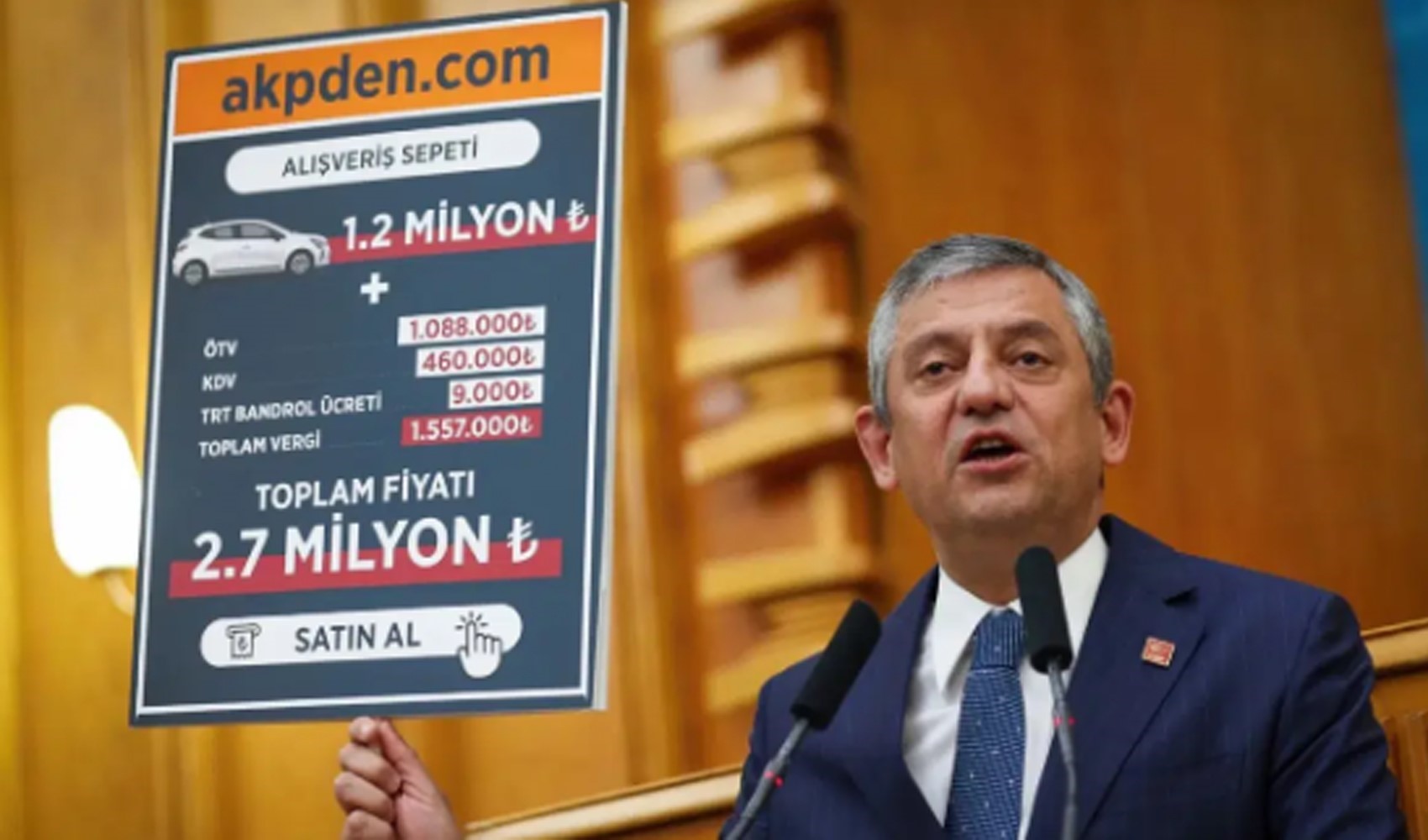 Milli Güvenlik ve Kamu düzeninin korunması gerekçesiyle akpden.com'a erişim engeli