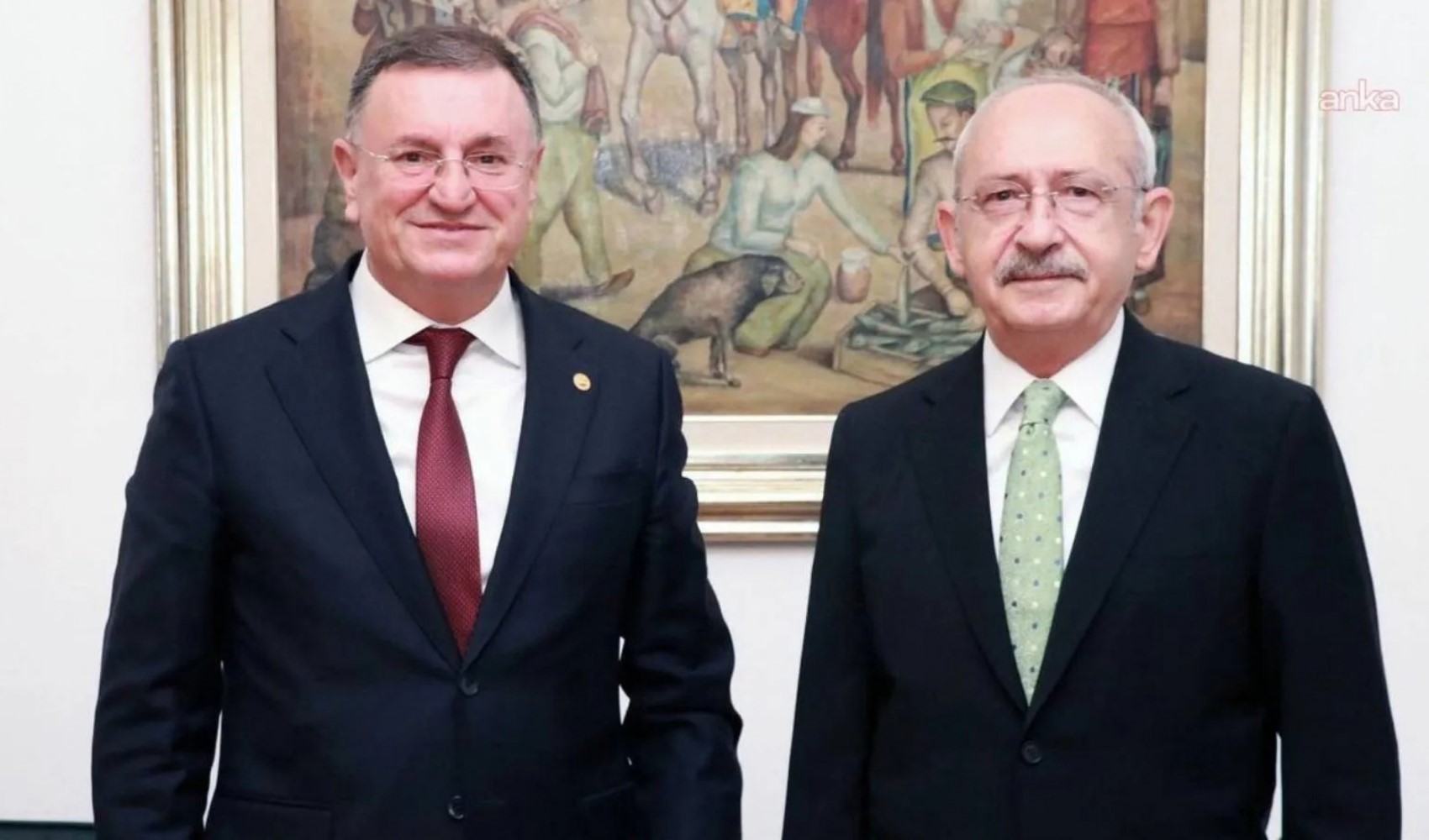 Butlan davasını açan Lütfü savaş CHP Genel Merkezi'nde