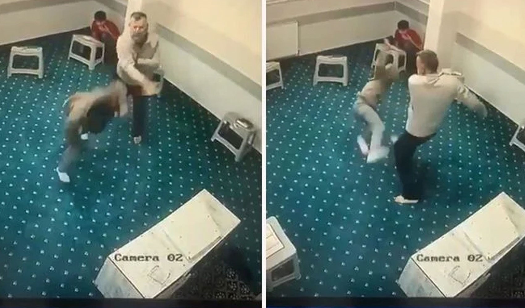 Konya'daki öğrenci yurdunda çocuğa şiddet görüntüleri kamerada!