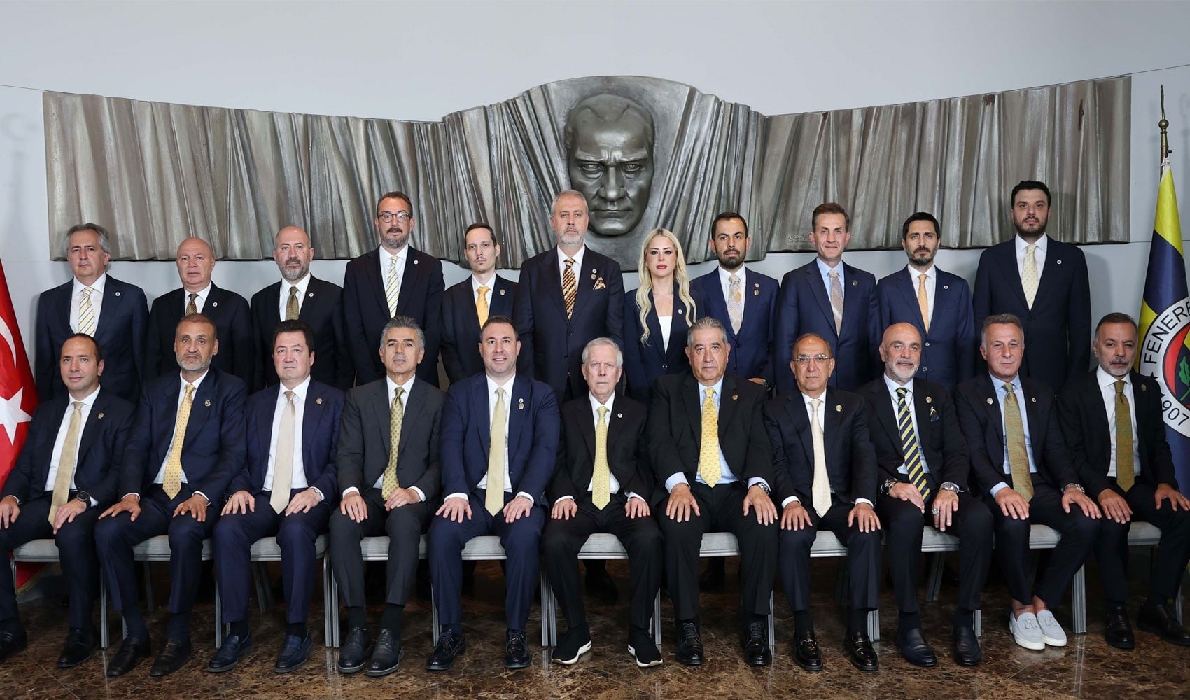 Fenerbahçe'de yönetim kurulu görev dağılımı yapıldı