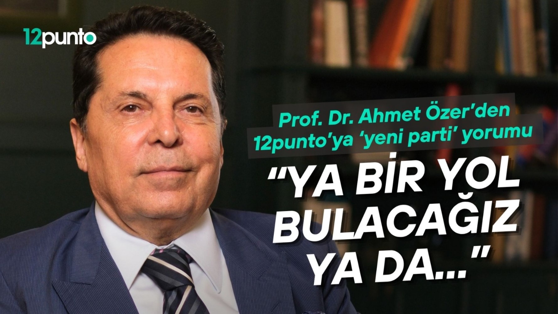Prof. Dr. Ahmet Özer'den CHP'de 'butlan' ve 'yeni parti' yorumu: 'Ya bir yol bulacağız ya da...'