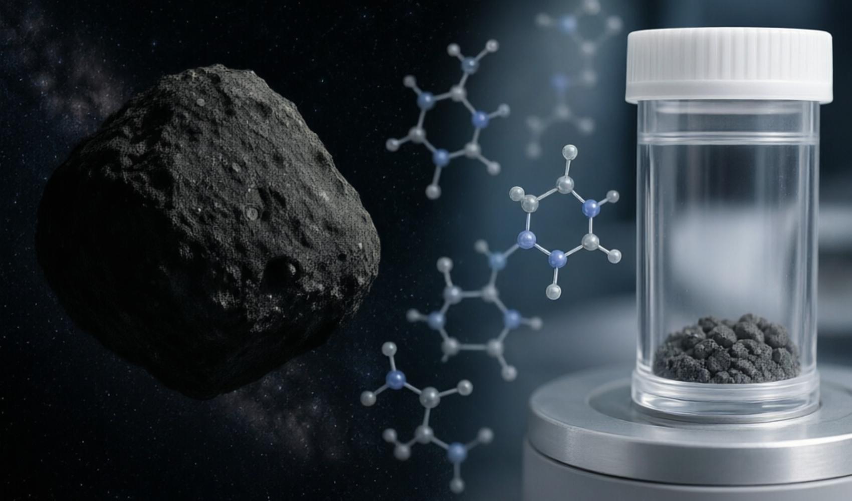 Ryugu asteroidinde DNA ve RNA’nın beş temel ‘harfi’ de tespit edildi