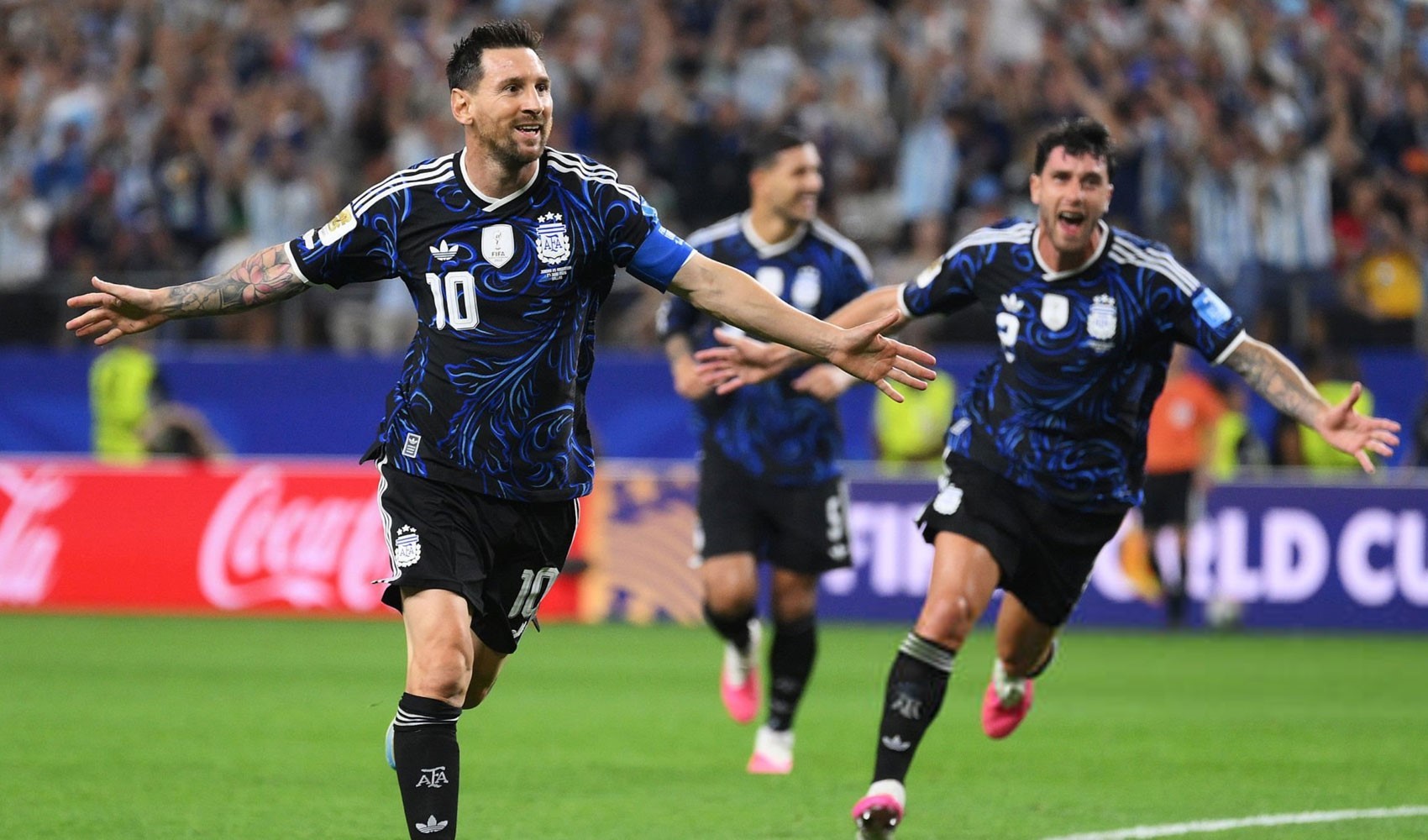 Arjantin Ürdün engelini Messi'nin rekoruyla geçti