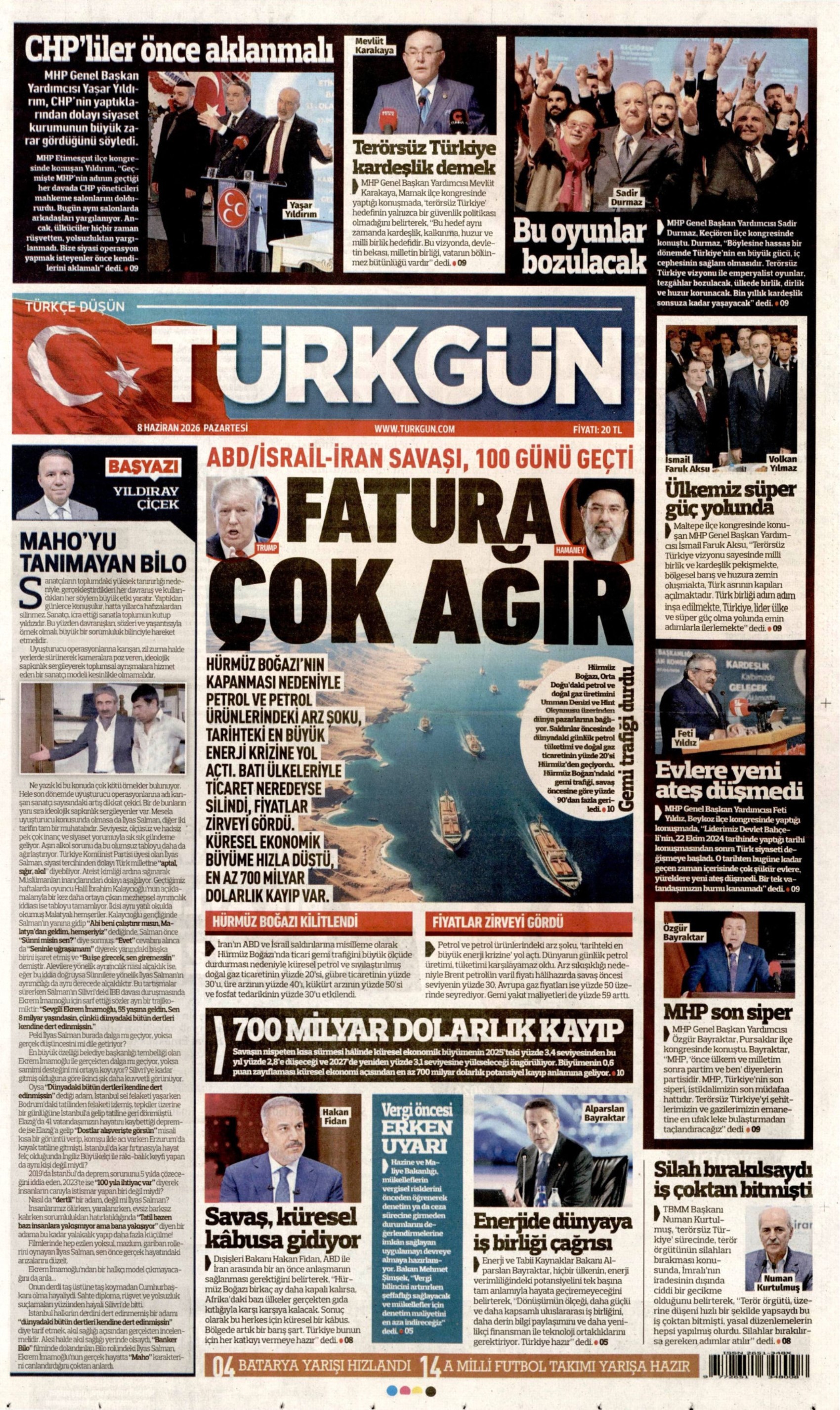 Aziz Yıldırım 8 yıl sonra döndü: Gazeteler Fenerbahçe'nin kongresini nasıl gördü?