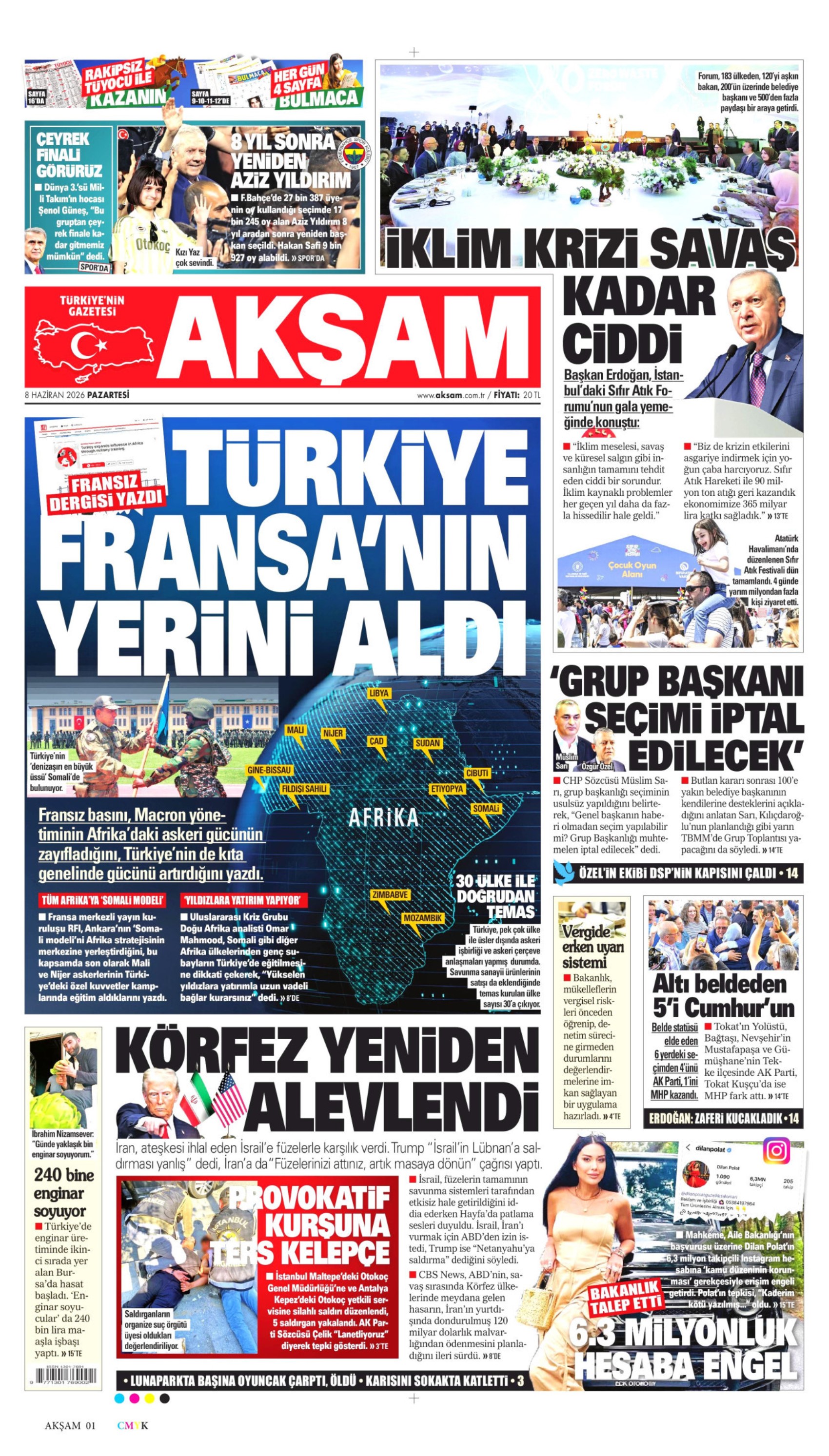 Aziz Yıldırım 8 yıl sonra döndü: Gazeteler Fenerbahçe'nin kongresini nasıl gördü?