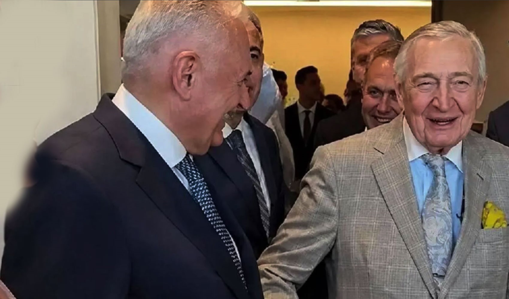 Rahmi Koç'un, hakkında soruşturma açılan fıkrasına gülen Yıldırım'dan açıklama