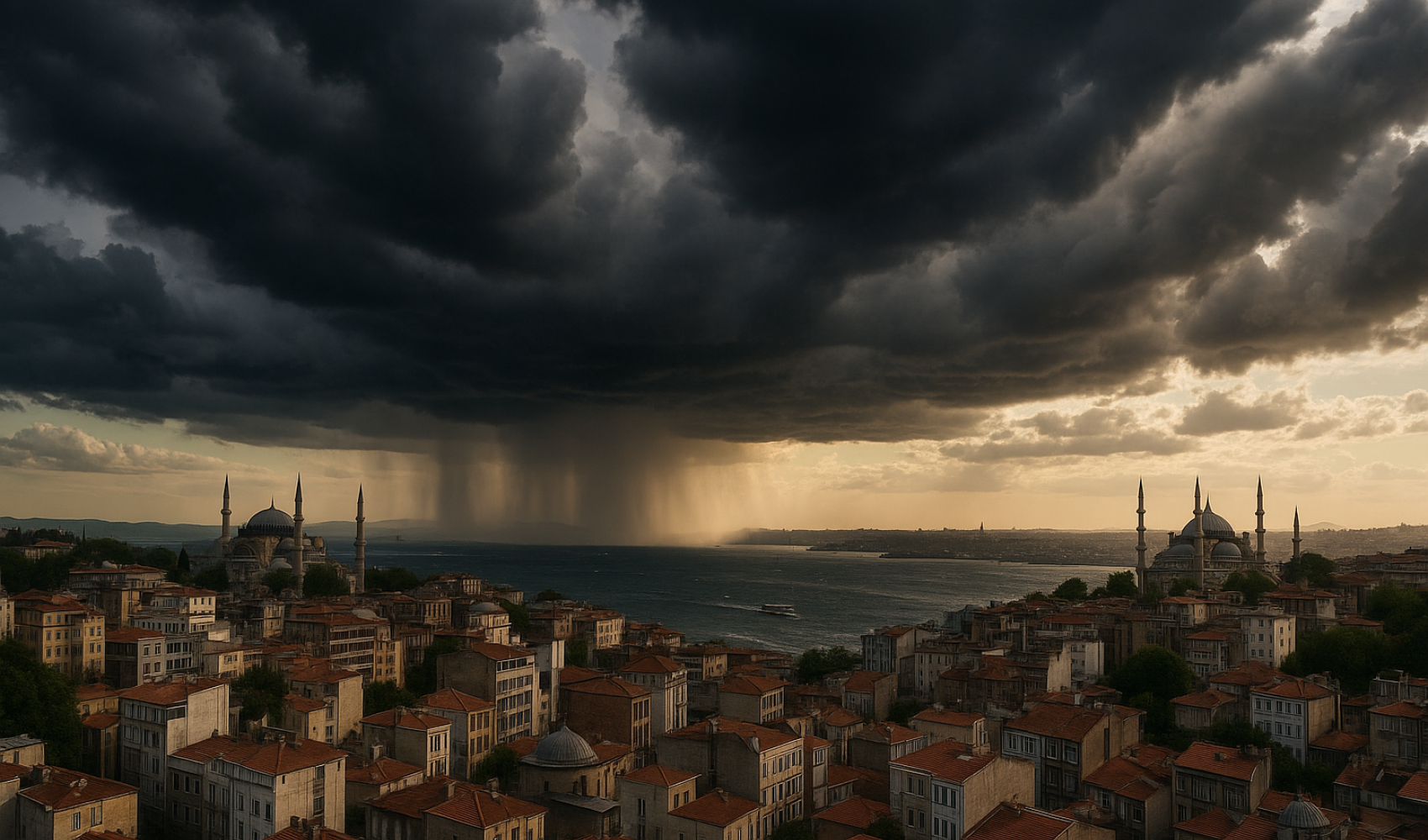 İstanbul’da güneşli günler yerini sağanak yağışlara bırakacak