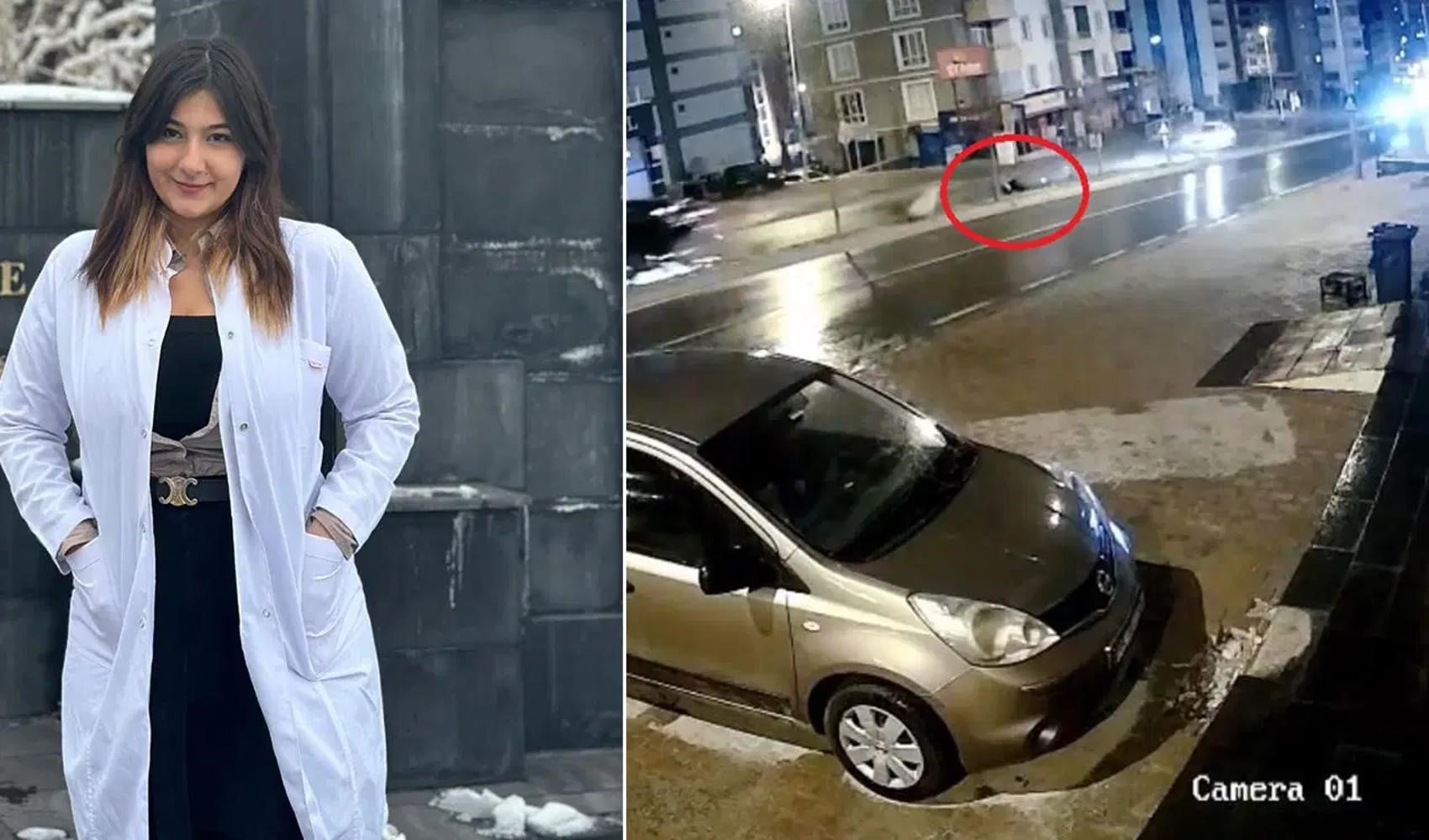 Yaren Mercan’ın öldüğü kazada yeni görüntüler