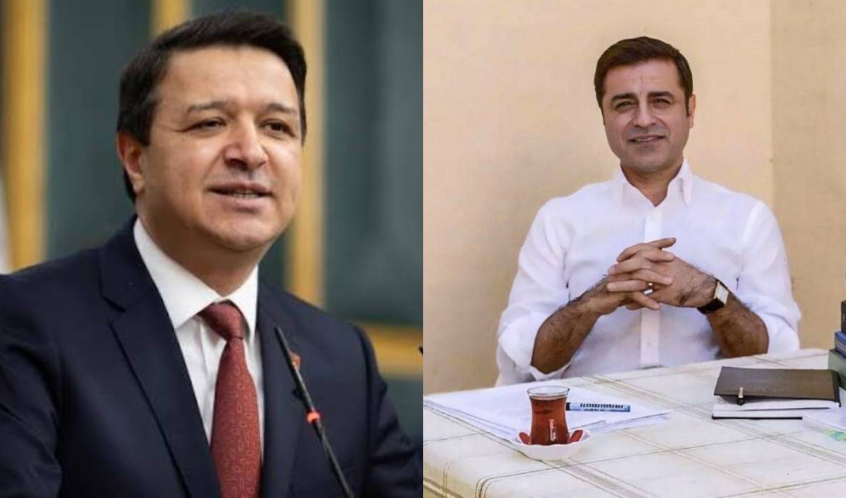 Visita a sorpresa dal Saadet Partisi: Arıkan ha incontrato Selahattin Demirtaş